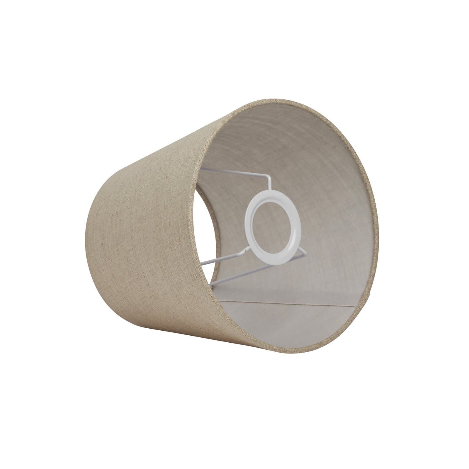 Basic Straight lampeskjerm, beige, Ø 20 cm – Watt & Veke - Design - Stoff / Tekstil