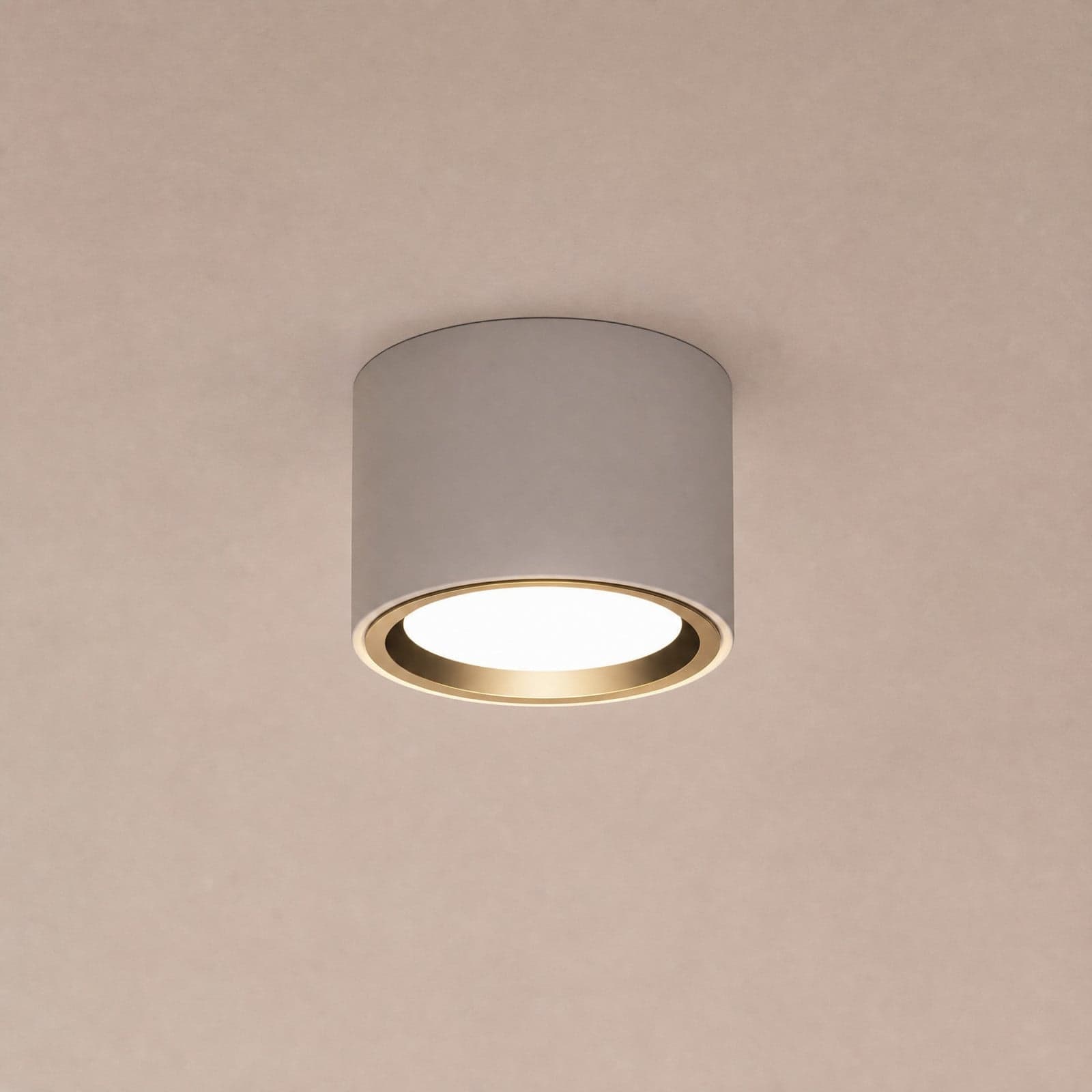 Fallon Spott White/Brushed Steel - Nordlux - Stue - Metall - Rund