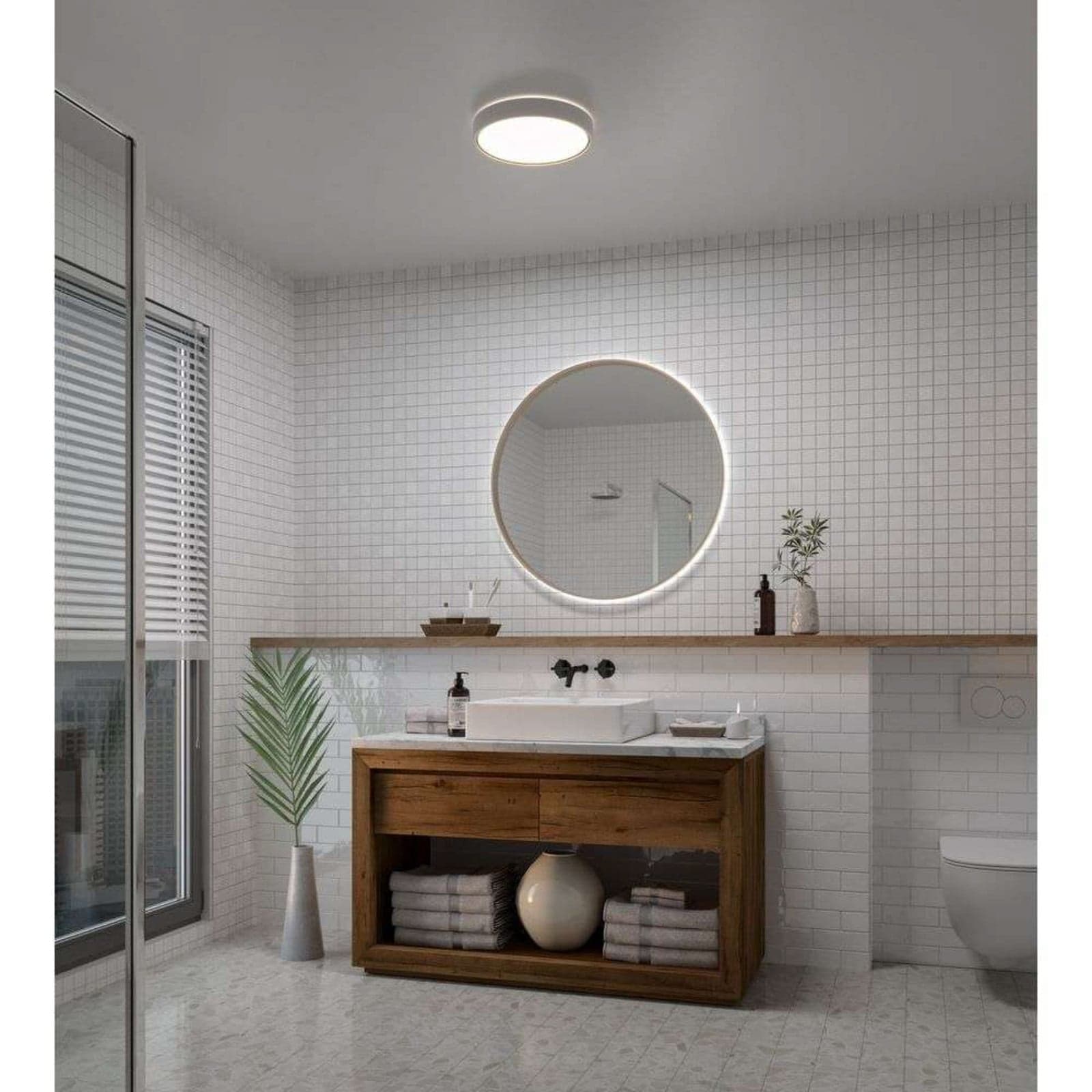Noxy Taklampe Dim. White - Nordlux - Bad - Aluminium