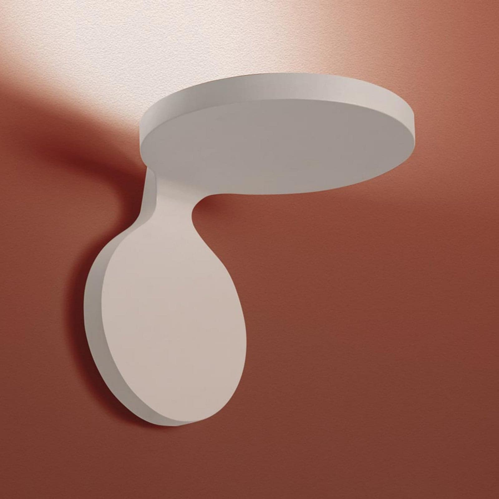 Rea 17 Vegglampe Hvit - Artemide - Stue - Design - Metall - Med en lyskilde