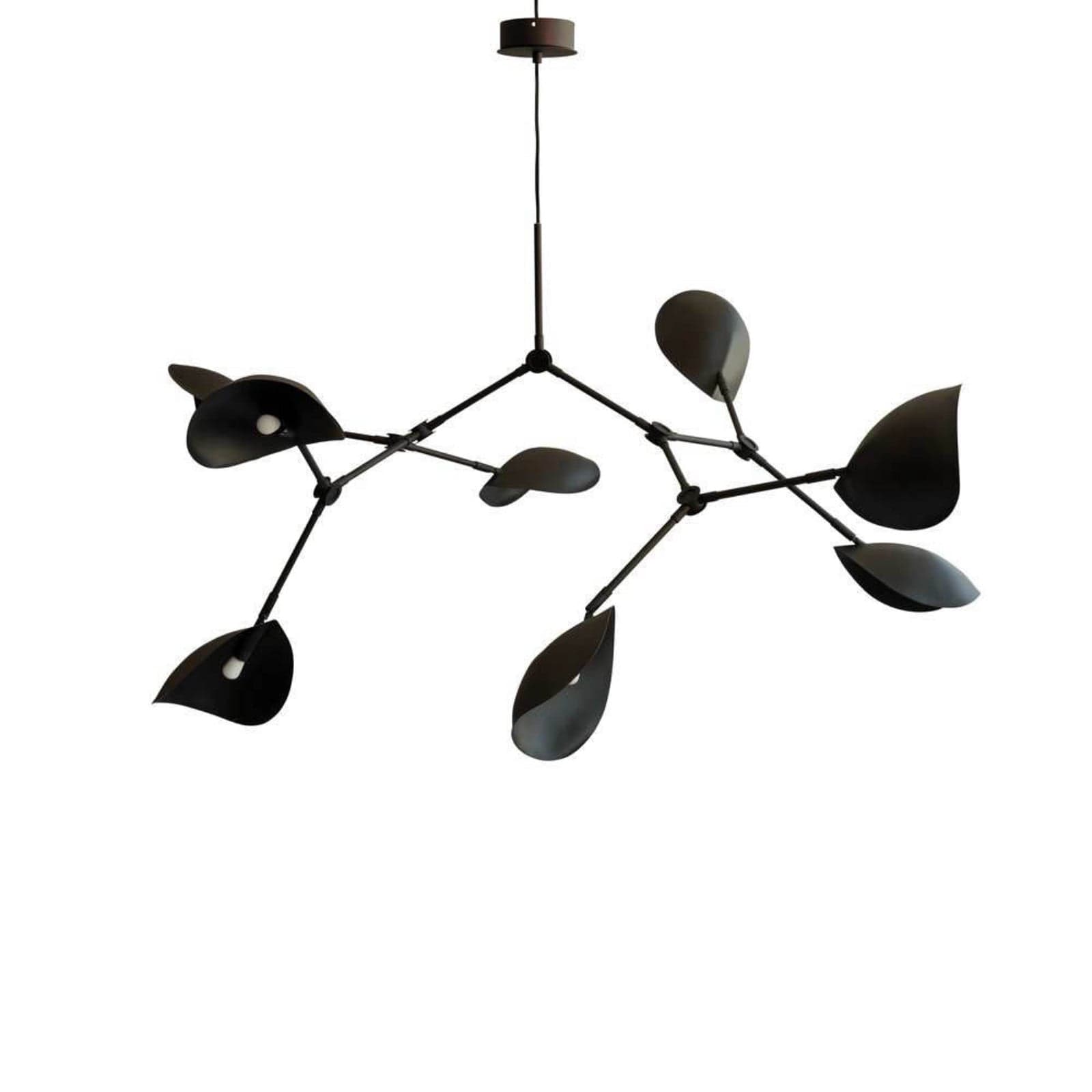 Stingray Lysekrone Burned Black - 101 Copenhagen - Spisestue - Metall