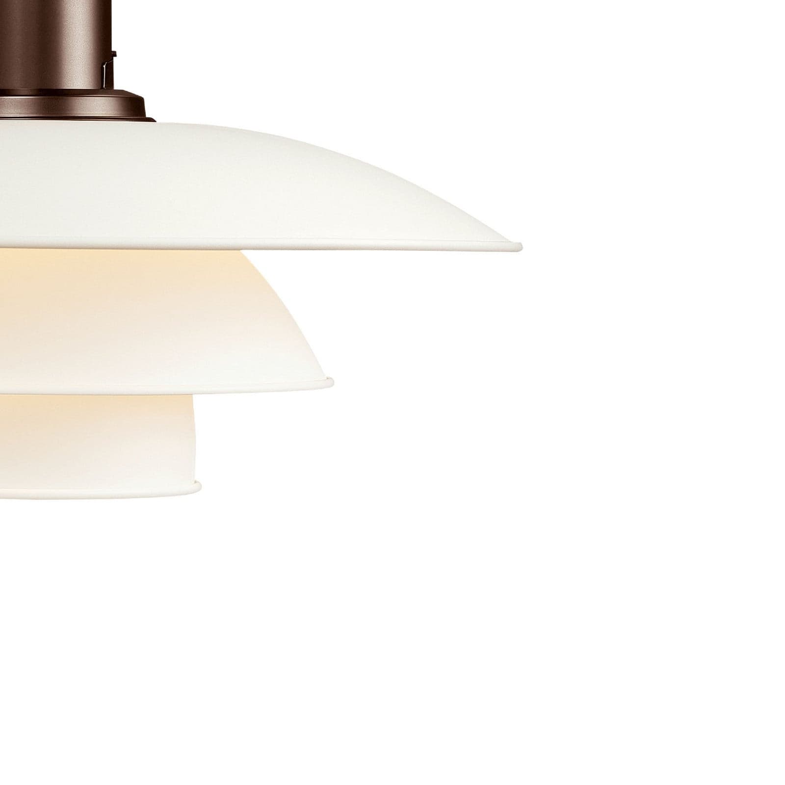 PH 3½-3 Pendel Hvit - Louis Poulsen PH 3 1/2-3 - Stue - Design - Metall - Med en lyskilde