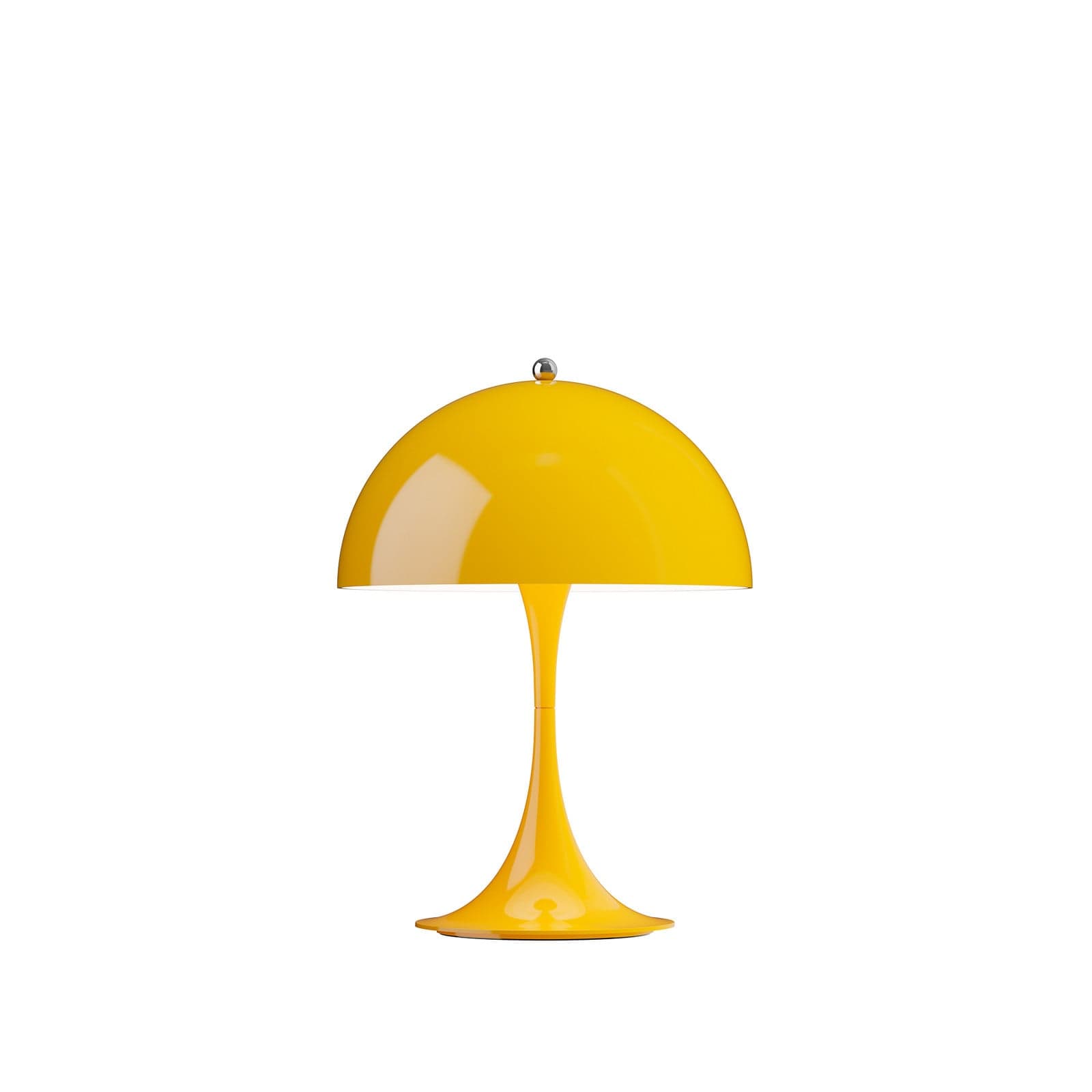 Panthella 250 PORTABLE LED-batterilampe gul - Louis Poulsen - Stue - Moderne - Plast - Med skjerm