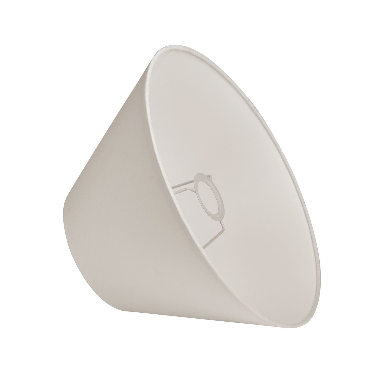 Basic wide lampeskjerm, hvit, Ø 35 cm – Watt & Veke Watt & Veke - Design - Stoff / Tekstil
