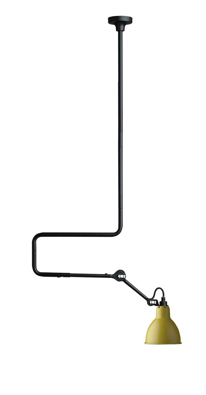 Lampe Gras 312 taklampe, gul – DCW - Kjeller - Design - Metall