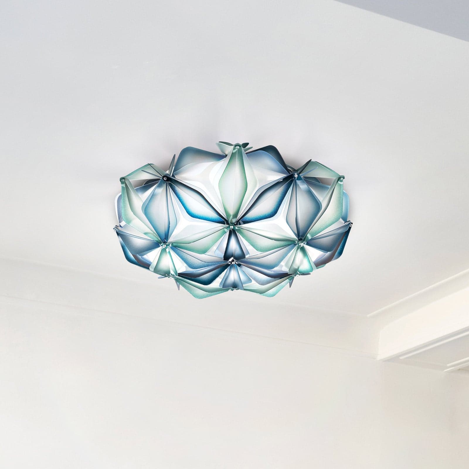 La Vie Tak-/Vegglampe Ø50 Blue - Slamp La Vie M - Stue - Design - Plast - Rund