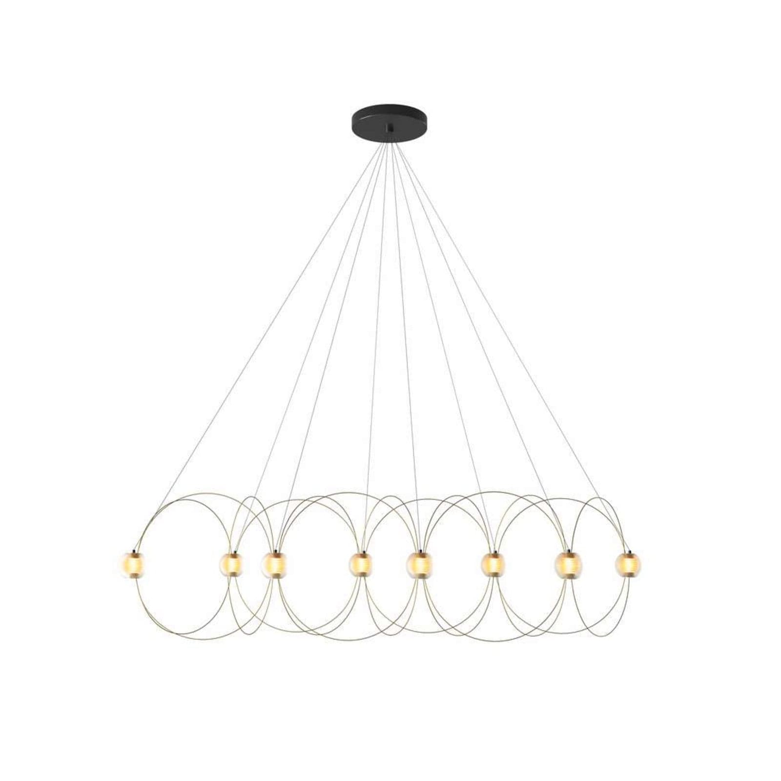 Munari 8 Pendel Gull - DCW - Stue - Metall