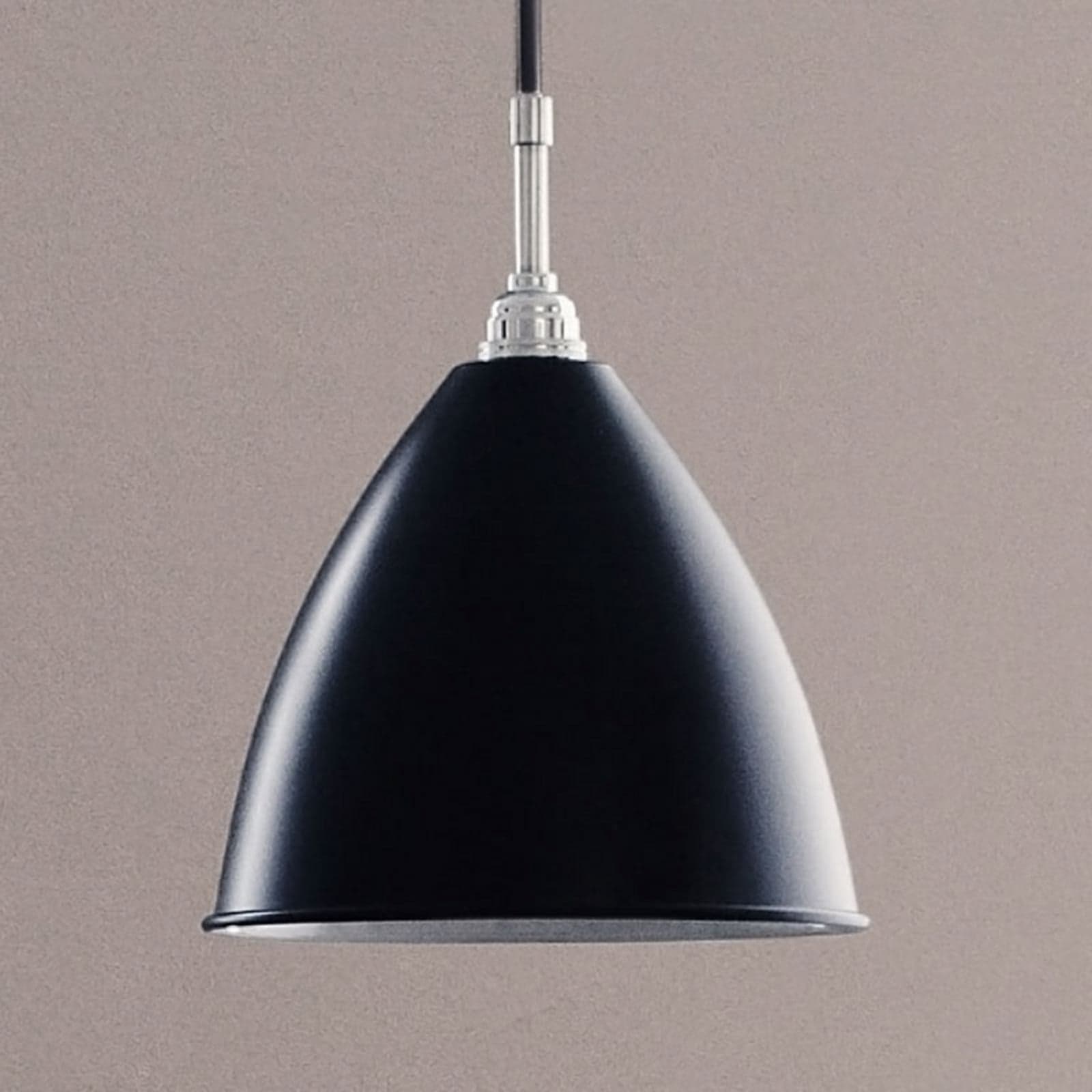 Bestlite BL9 Pendel Ø16 Krom/Svart - GUBI - Stue - Design - Metall - Med en lyskilde