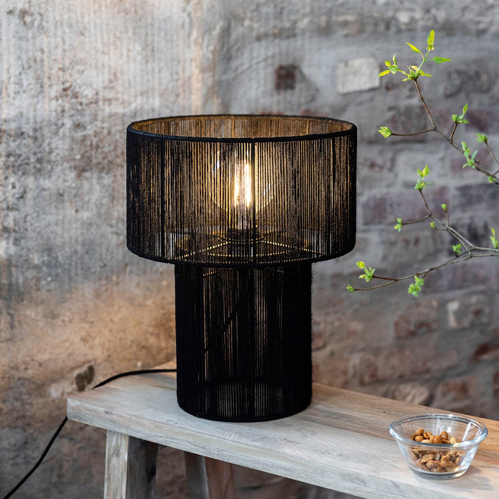 Soga 1 bordlampe svart - Markslöjd - Stue - Annet - Med skjerm