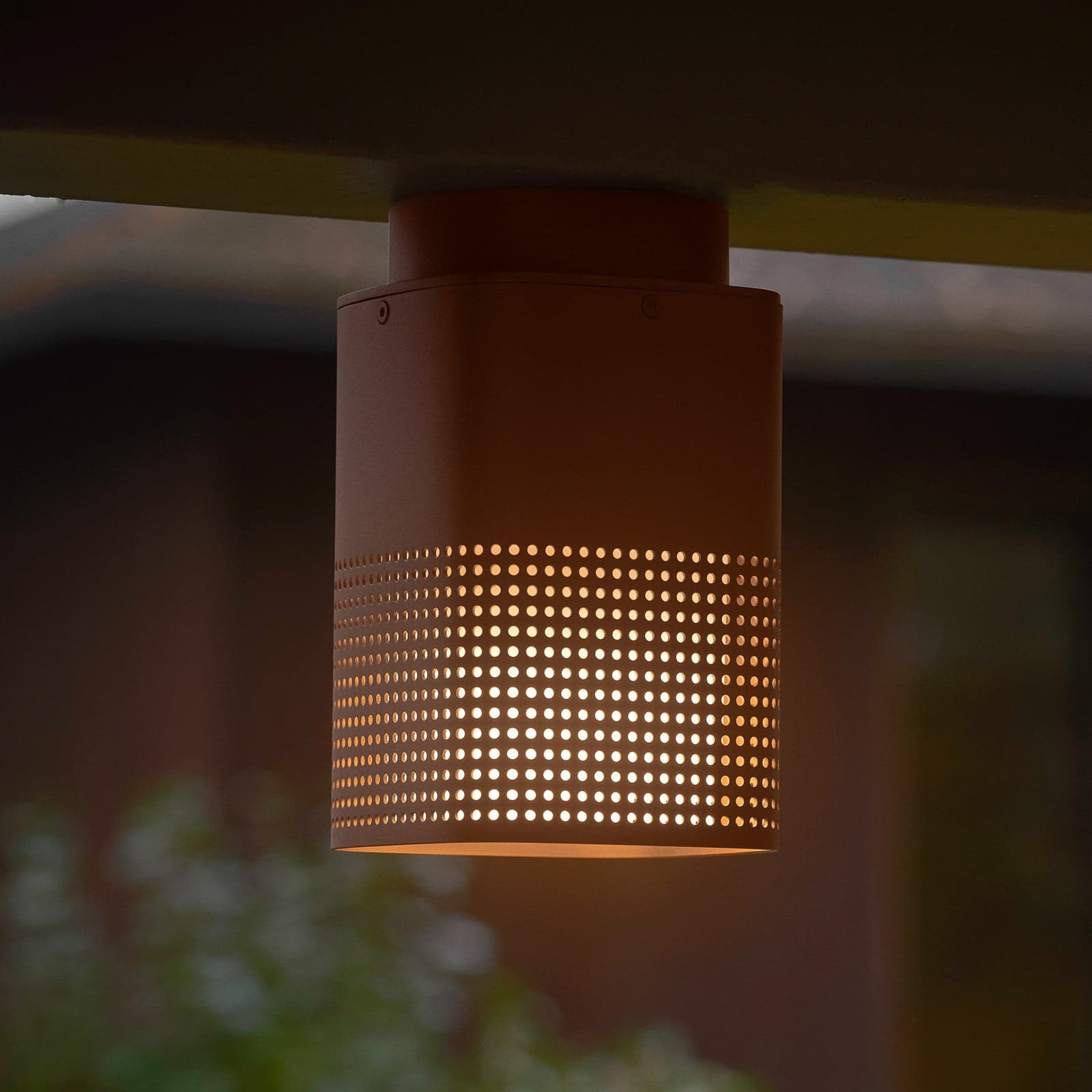 Sidara Seaside utendørs taklampe, IP54, E27 – Nordlux - Balkong - Moderne - Aluminium - Kantet