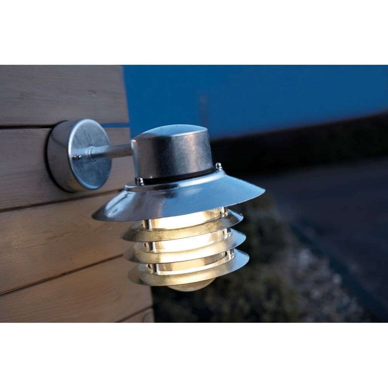 Vejers Down Vegglampe Galvanised - Nordlux - Metall