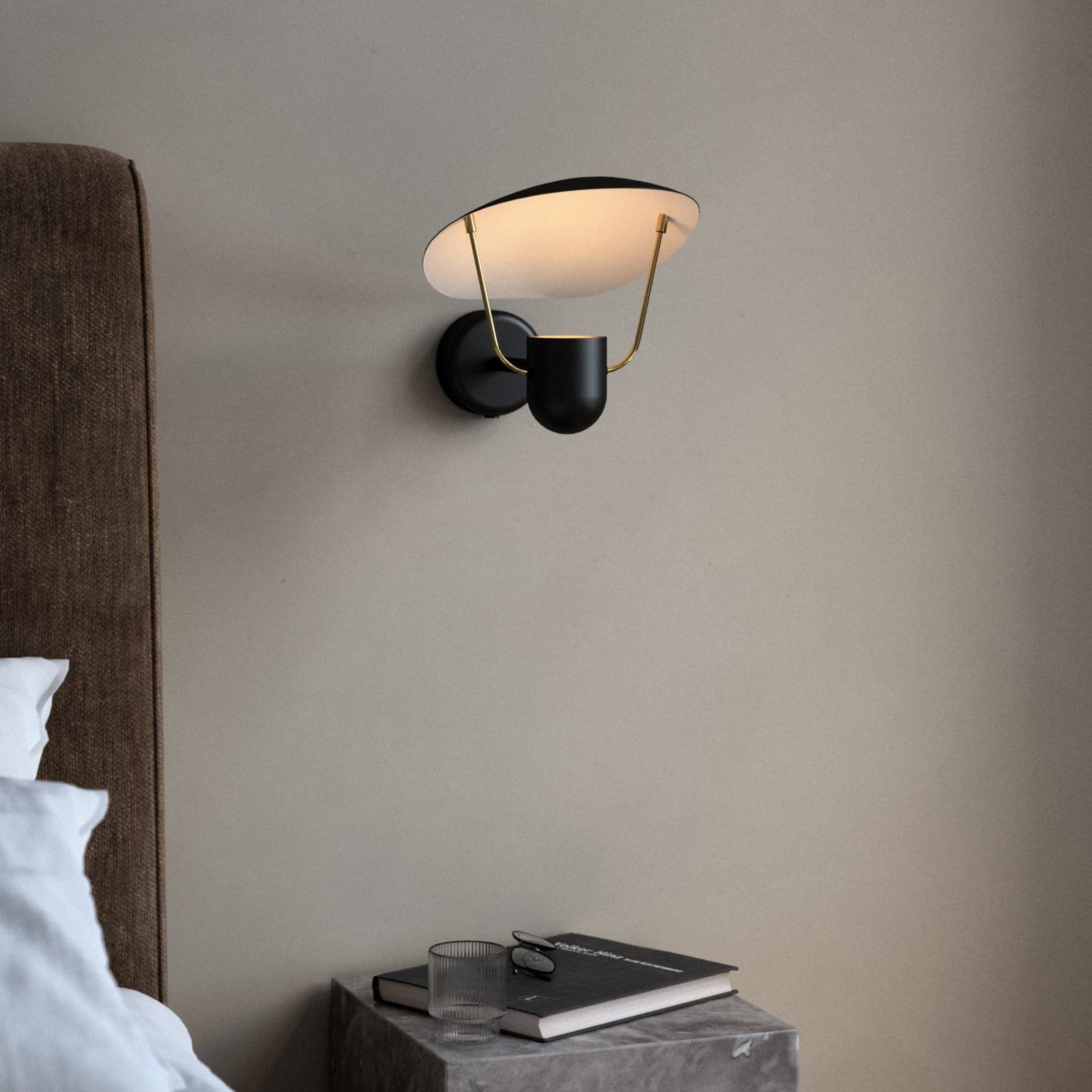 Fabiola Vegglampe Black - DFTP DFTP by Nordlux - Entré - Design - Metall - Med en lyskilde