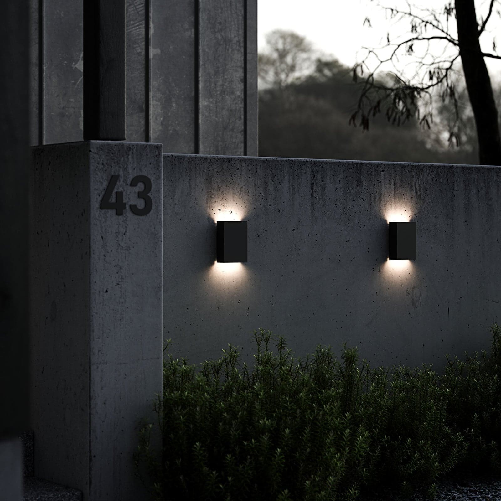 Fold 15 Utendørs Vegglampe Black - Nordlux - Moderne - Metall - Med flere lyskilder