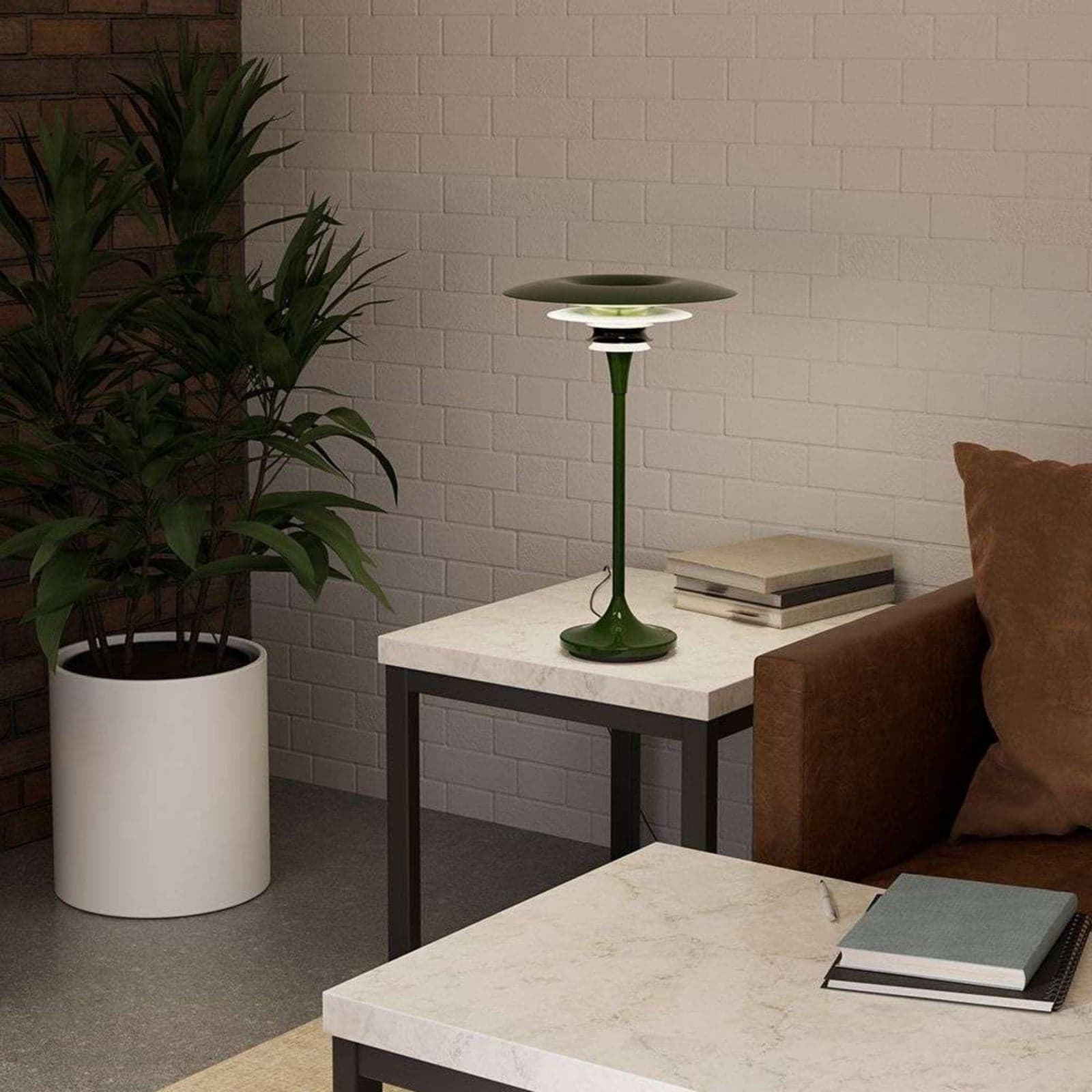Diablo Bordlampe Ø30 Forest Green - Belid - Stue - Metall
