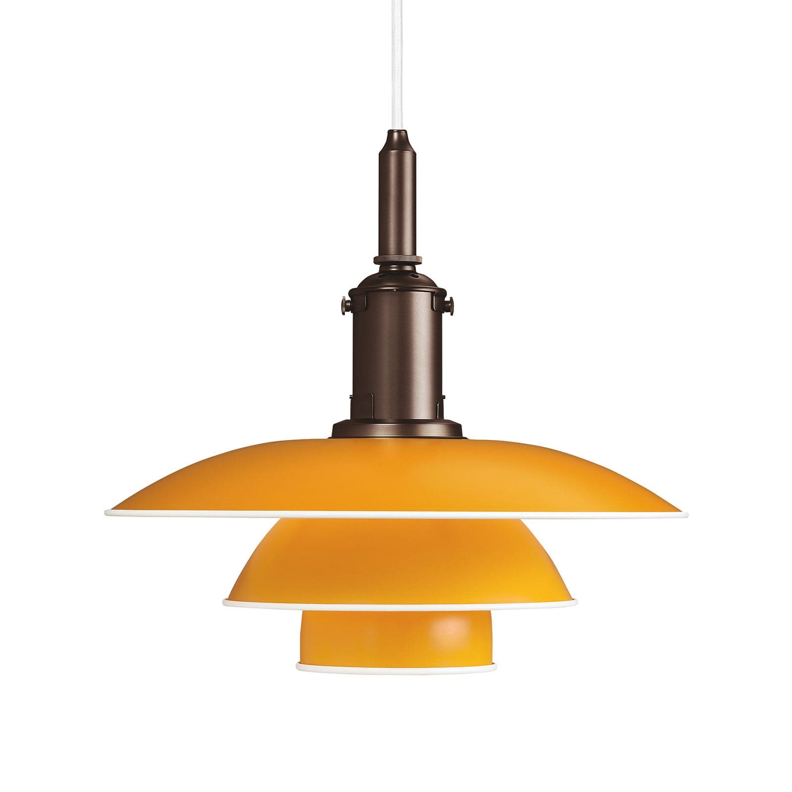 PH 3½-3 Pendel Gul - Louis Poulsen PH 3 1/2-3 - Stue - Design - Metall - Med en lyskilde