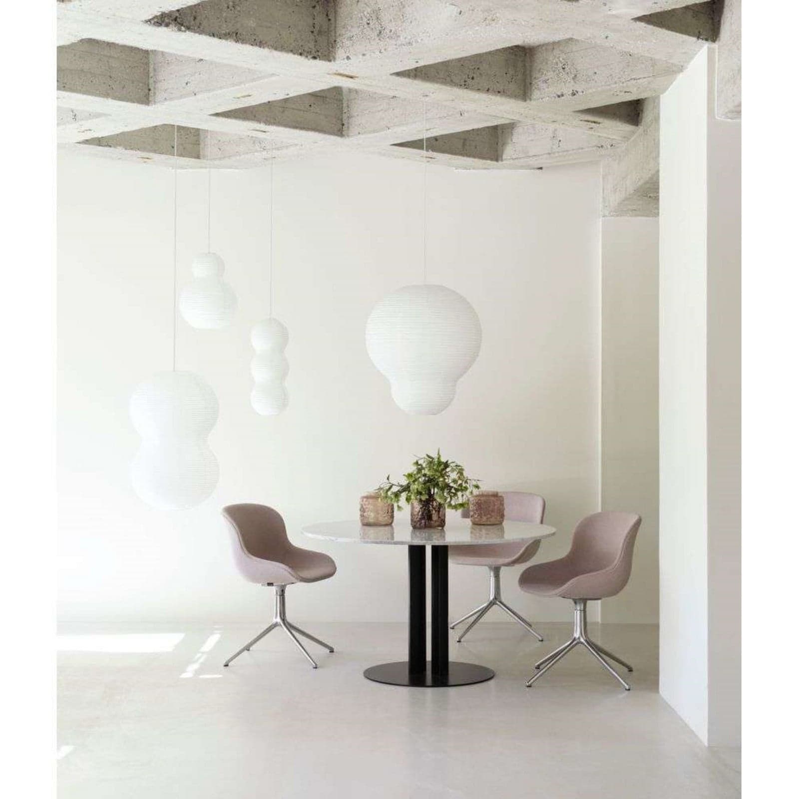 Puff Multitude Skjerm White - Normann Copenhagen - Papir / kartong