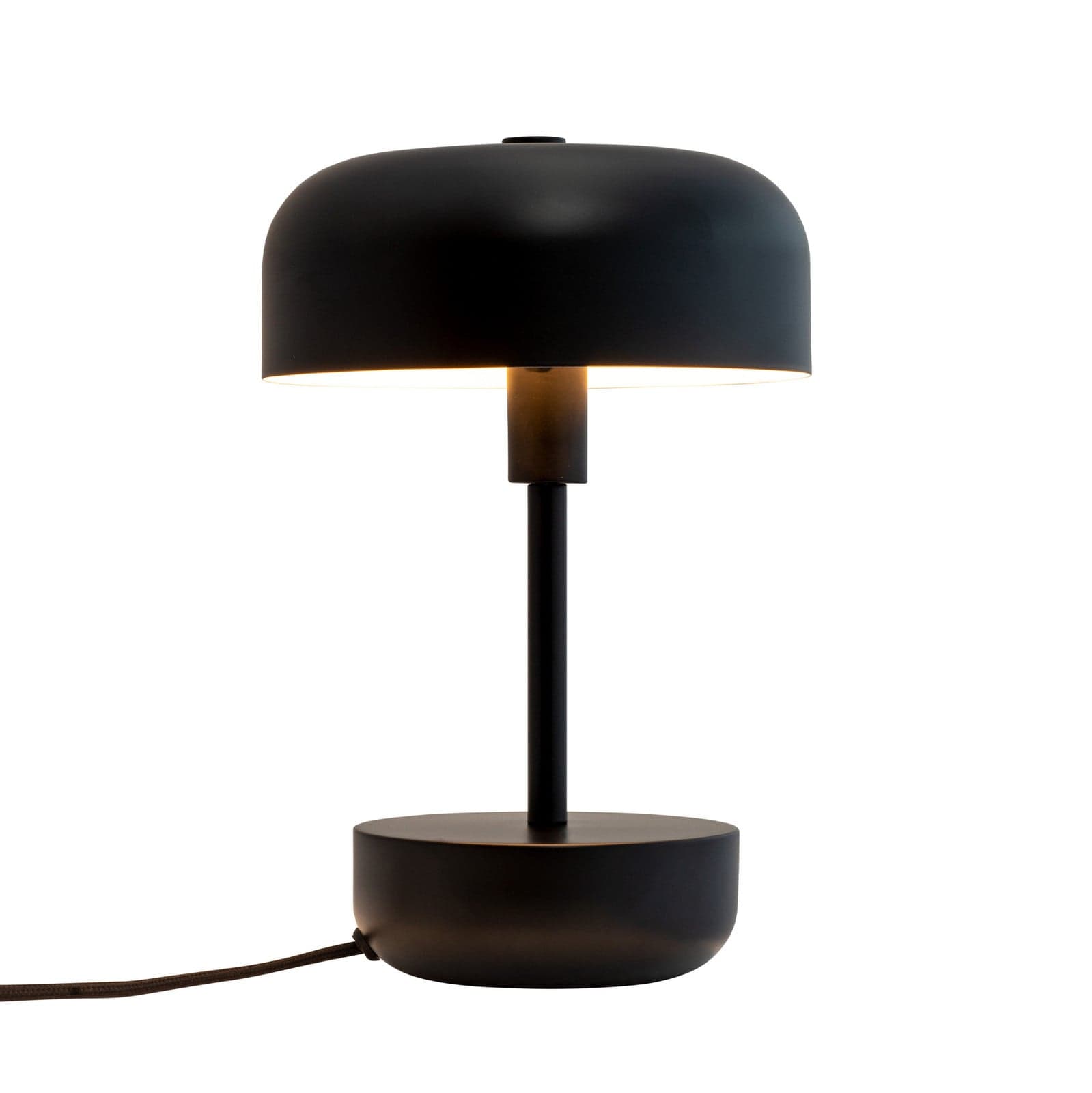 Haipot Bordlampe Black - Dyberg Larsen - Stue - Moderne - Metall - Med skjerm