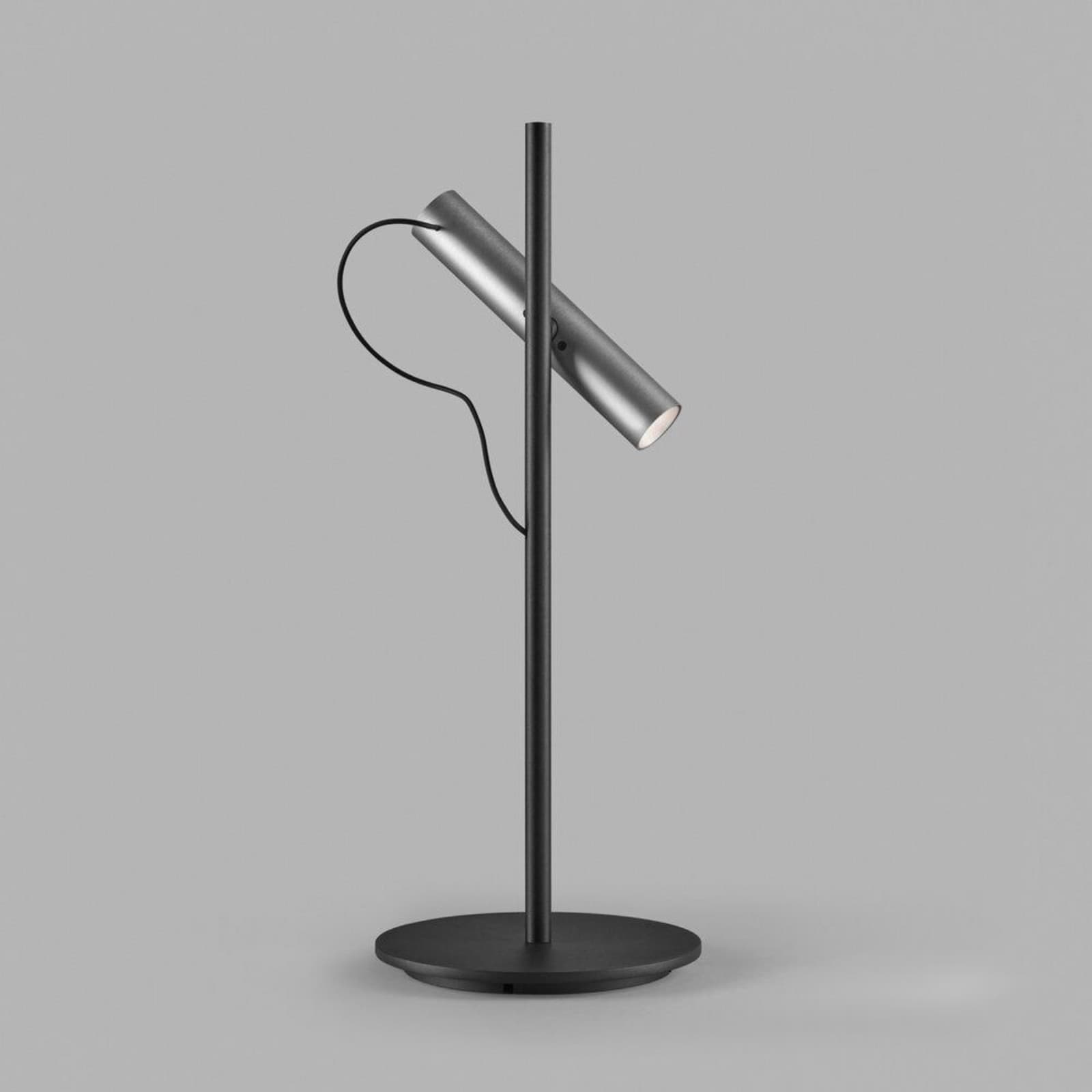 Spirit T1 Bordlampe Dim. Titanium/Svart - LIGHT-POINT - Stue - Aluminium