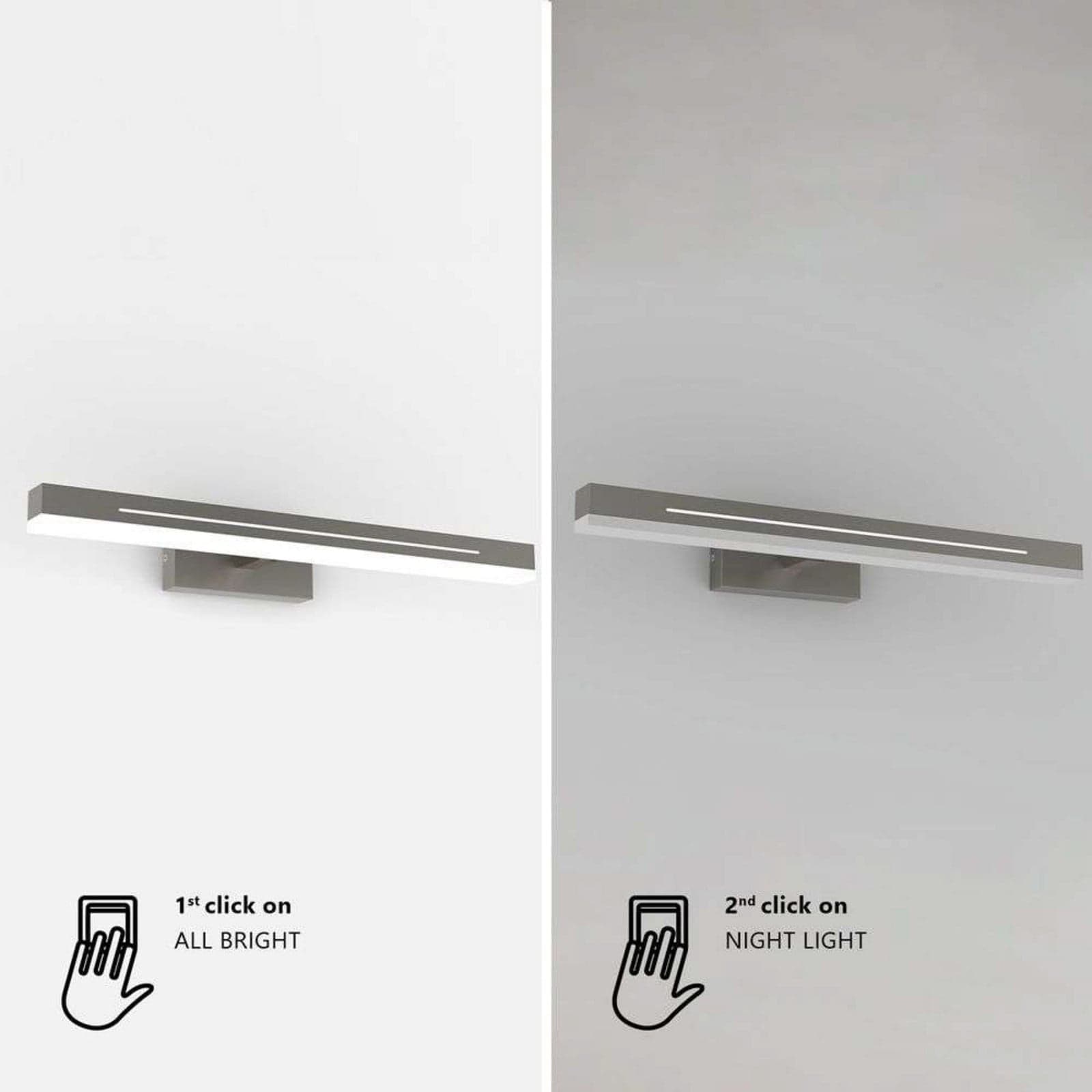 Otis 60 Vegglampe White - Nordlux - Bad - Aluminium