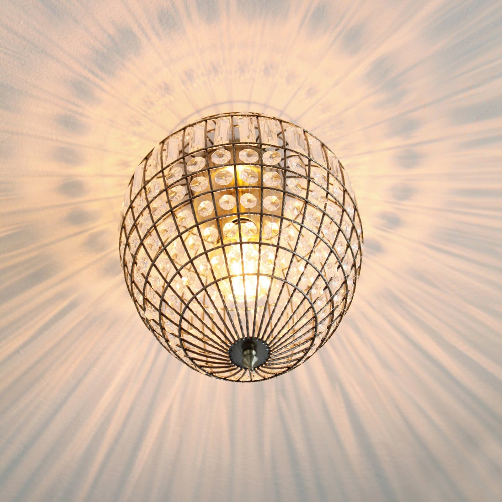 Amadeus Taklampe Ø30 Antique - By Rydéns - Stue - Antikk - Metall - Rund