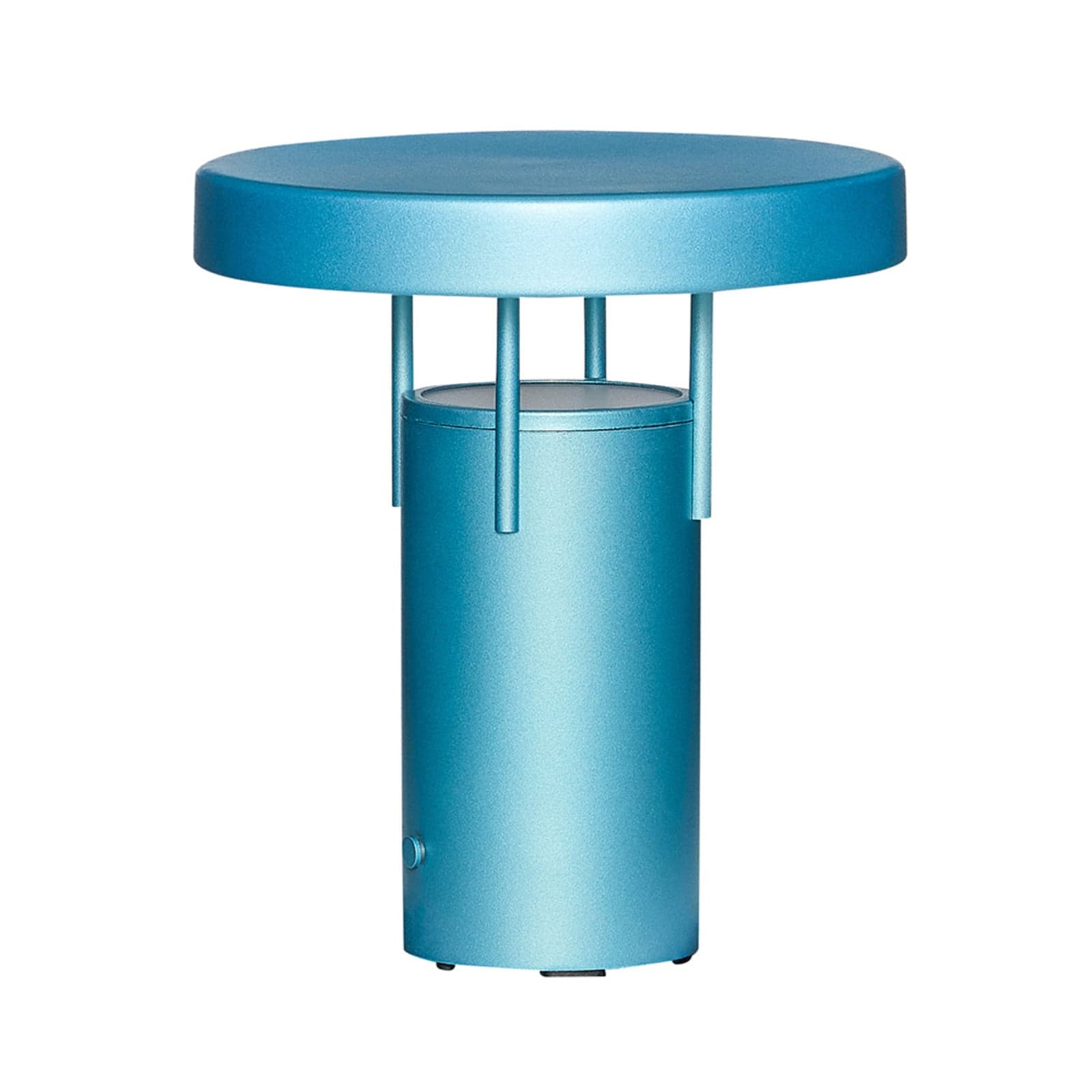 BringMe Mini LED-batteridrevet bordlampe, turkis, høyde 20 cm – HÜBSCH - Stue - Aluminium