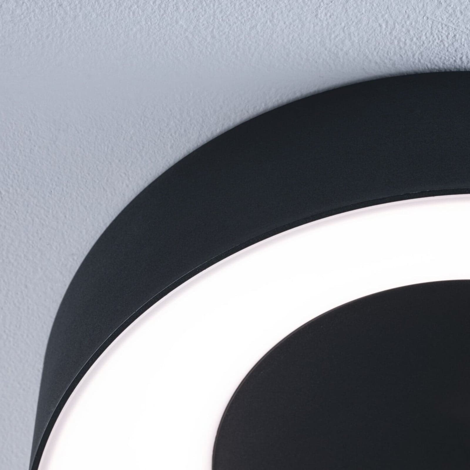 Casca taklampe Ø40 IP44 matt svart - Paulmann - Bad - Moderne - Metall - Plafond