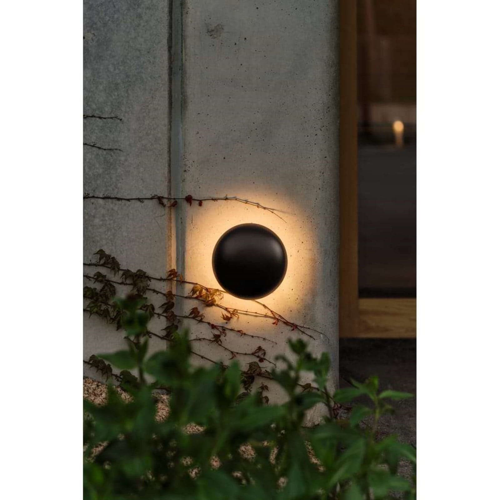 Babila 18 Utendørs Vegglampe Alu-Brown - Marset - Terrasse - Metall