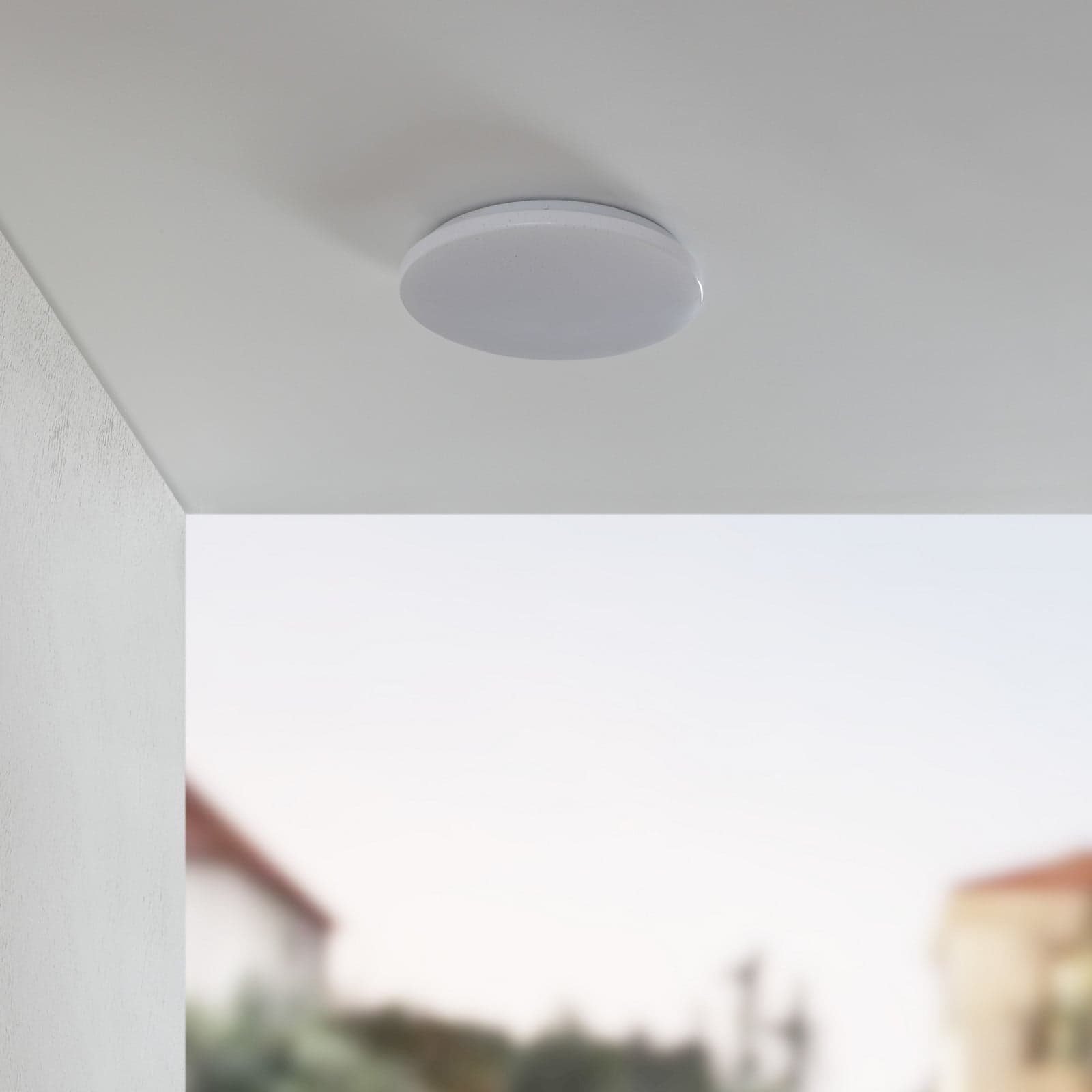 Astera LED Taklampe Ø33 IP44 White - Lindby - Terrasse - Plast - Rund