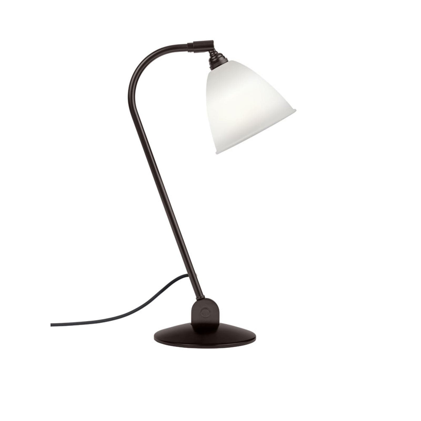 Bestlite BL2 bordlampe, porselen/svart, Ø 16 cm - GUBI - Stue - Metall