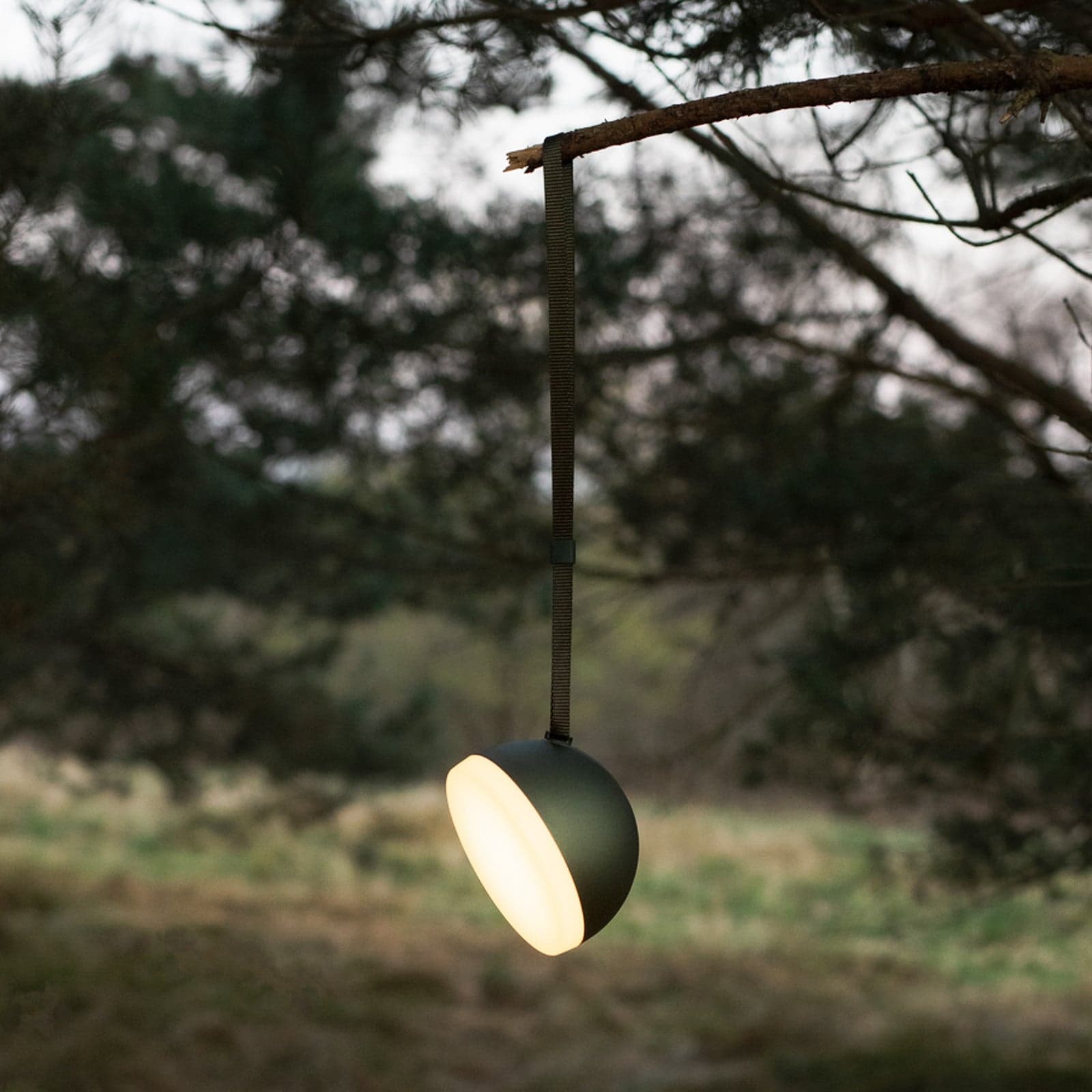 Sphere Portable IP67 Deep Green – New Works - Terrasse - Design - Aluminium - Rund