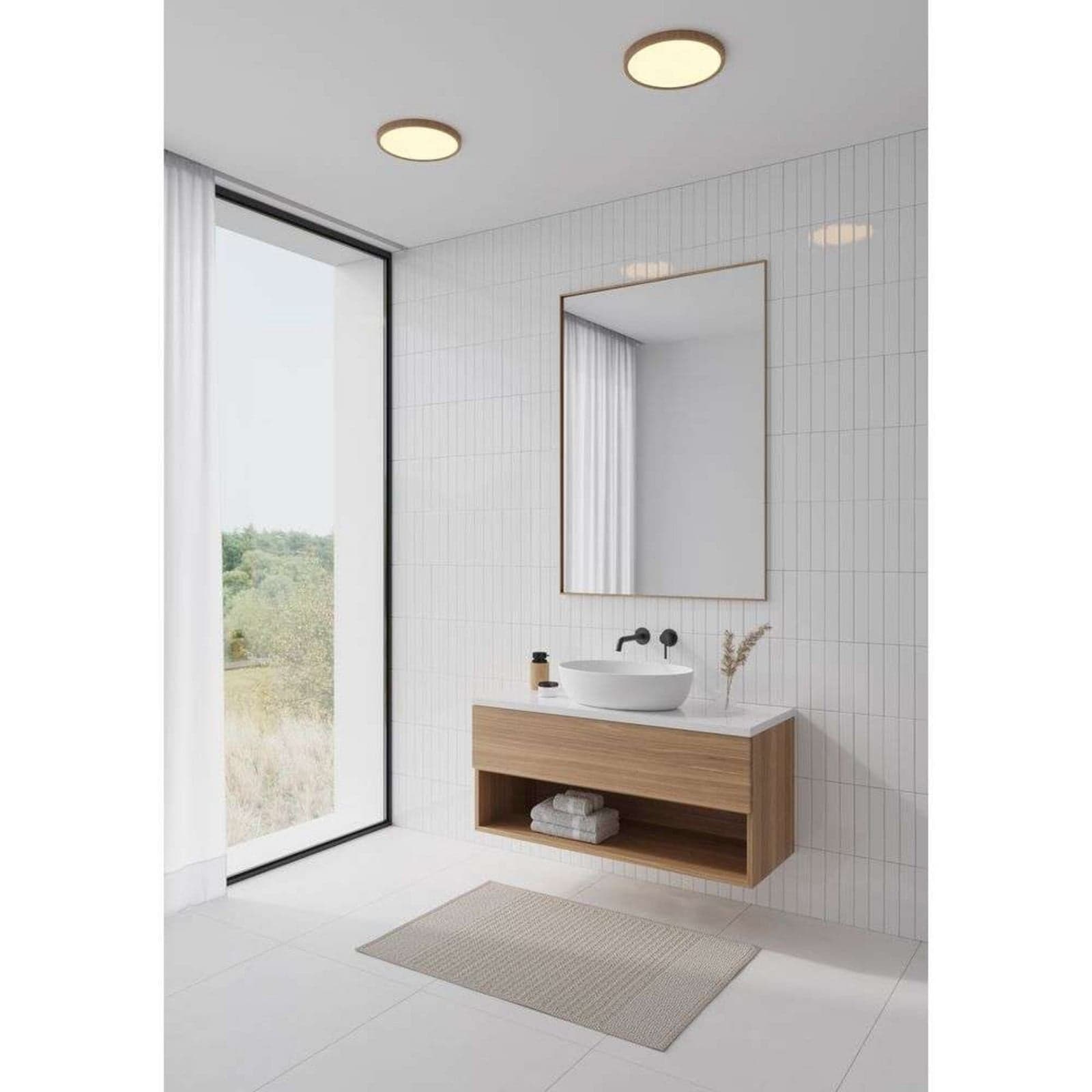 Oja 29 Taklampe IP54 2700K Dim Wood - Nordlux - Stue - Plast