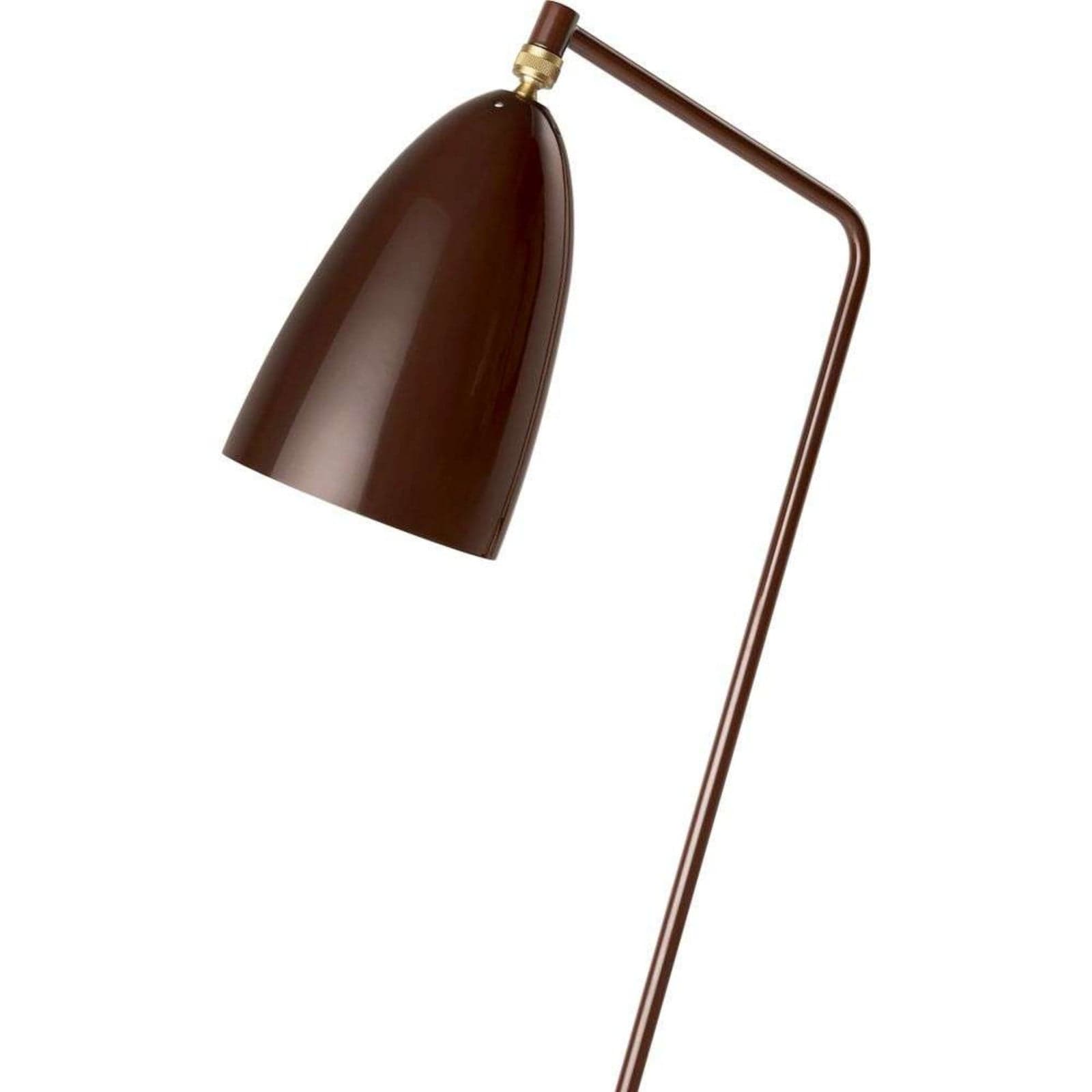 Gräshoppa Gulvlampe Glossy Walnut Brown - GUBI - Stue - Metall