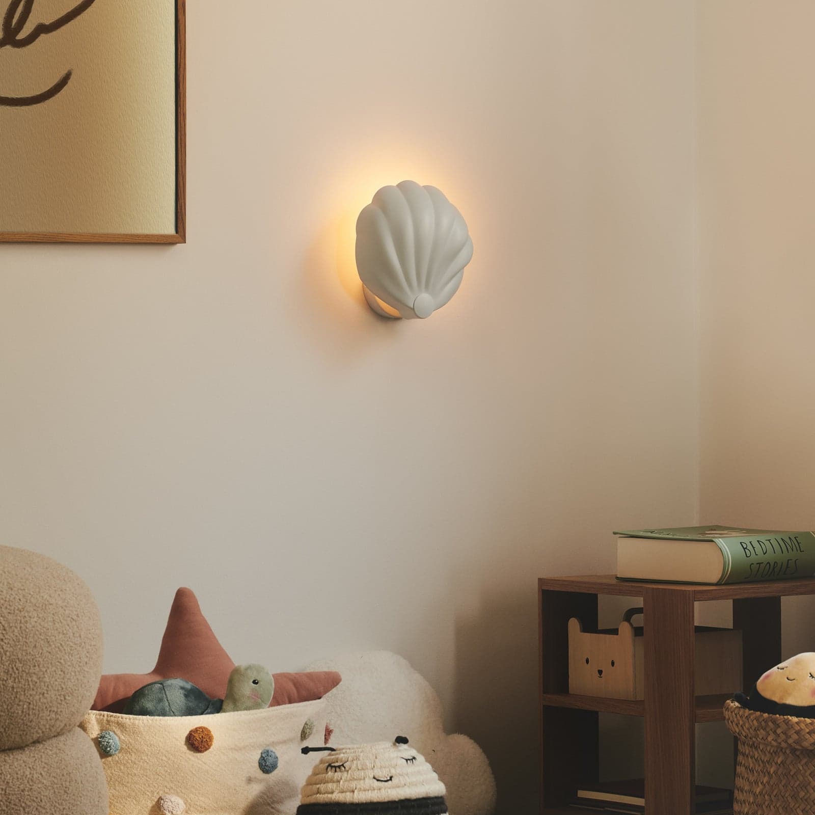 Konchi vegglampe White - Nordlux - Barnerom - Metall - Med en lyskilde