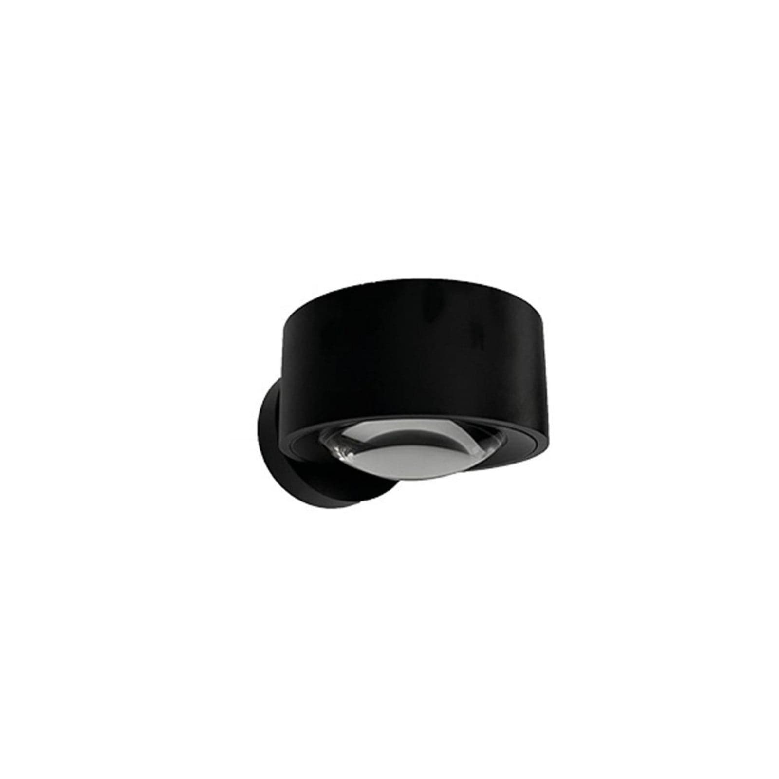Easy Lens W120 Vegglampe 1800-2700K DTW Black - Antidark - Stue - Aluminium