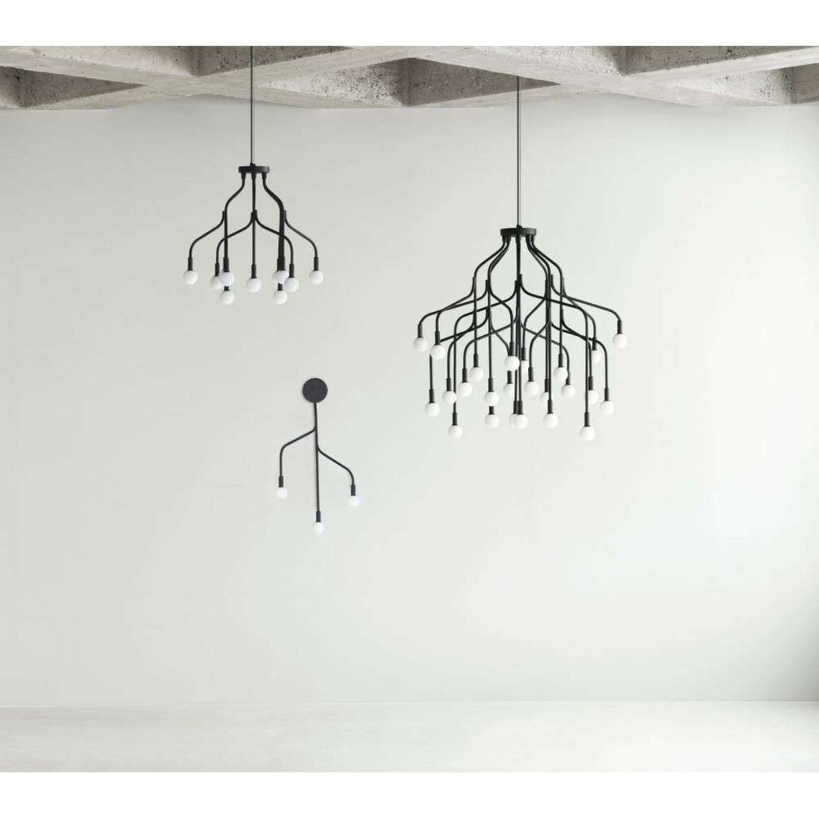 Vekst Pendel Small Black - Normann Copenhagen - Stue - Metall