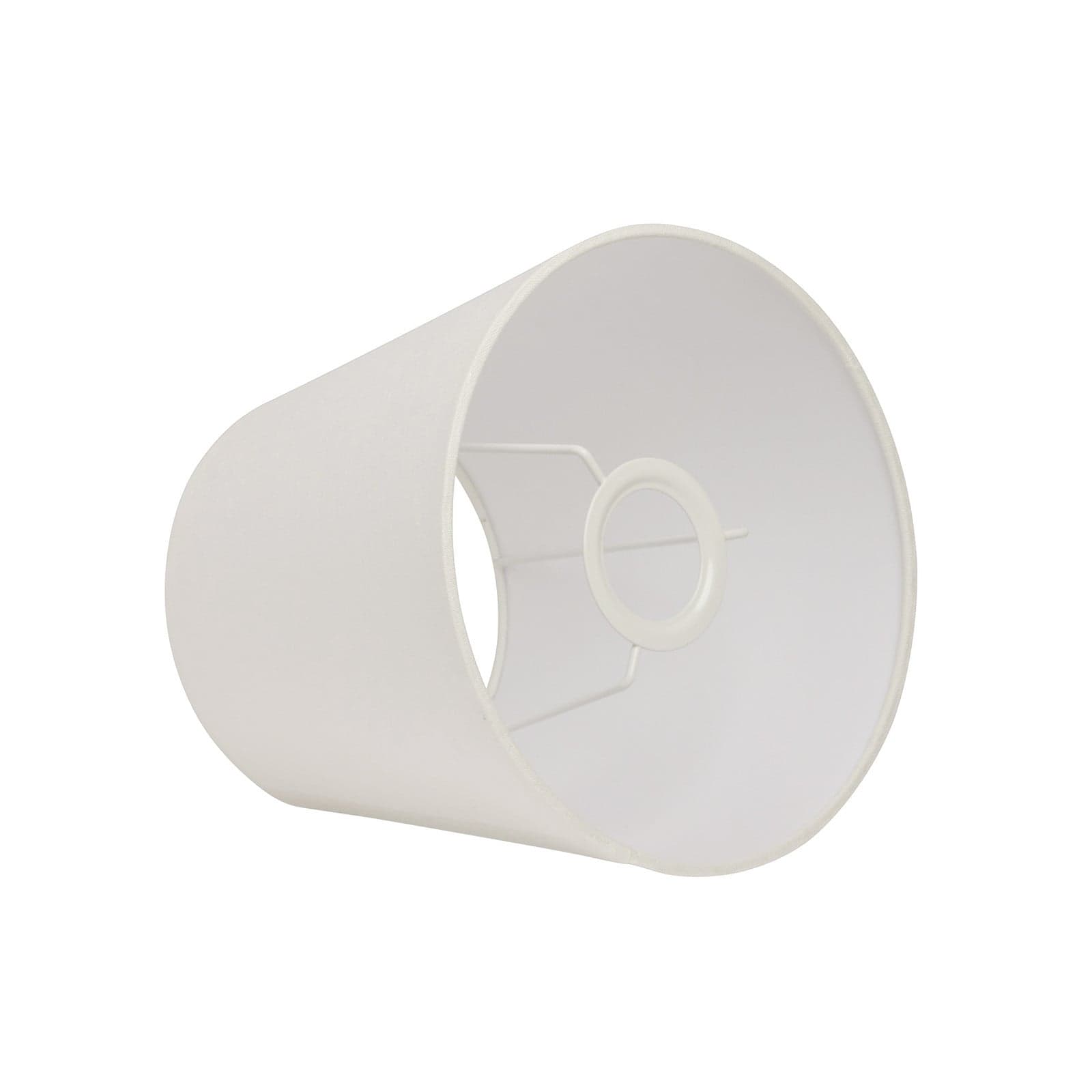 Enkel, rett lampeskjerm, hvit, Ø 42 cm – Watt & Veke Basic straight Watt & Veke - Design - Stoff / Tekstil