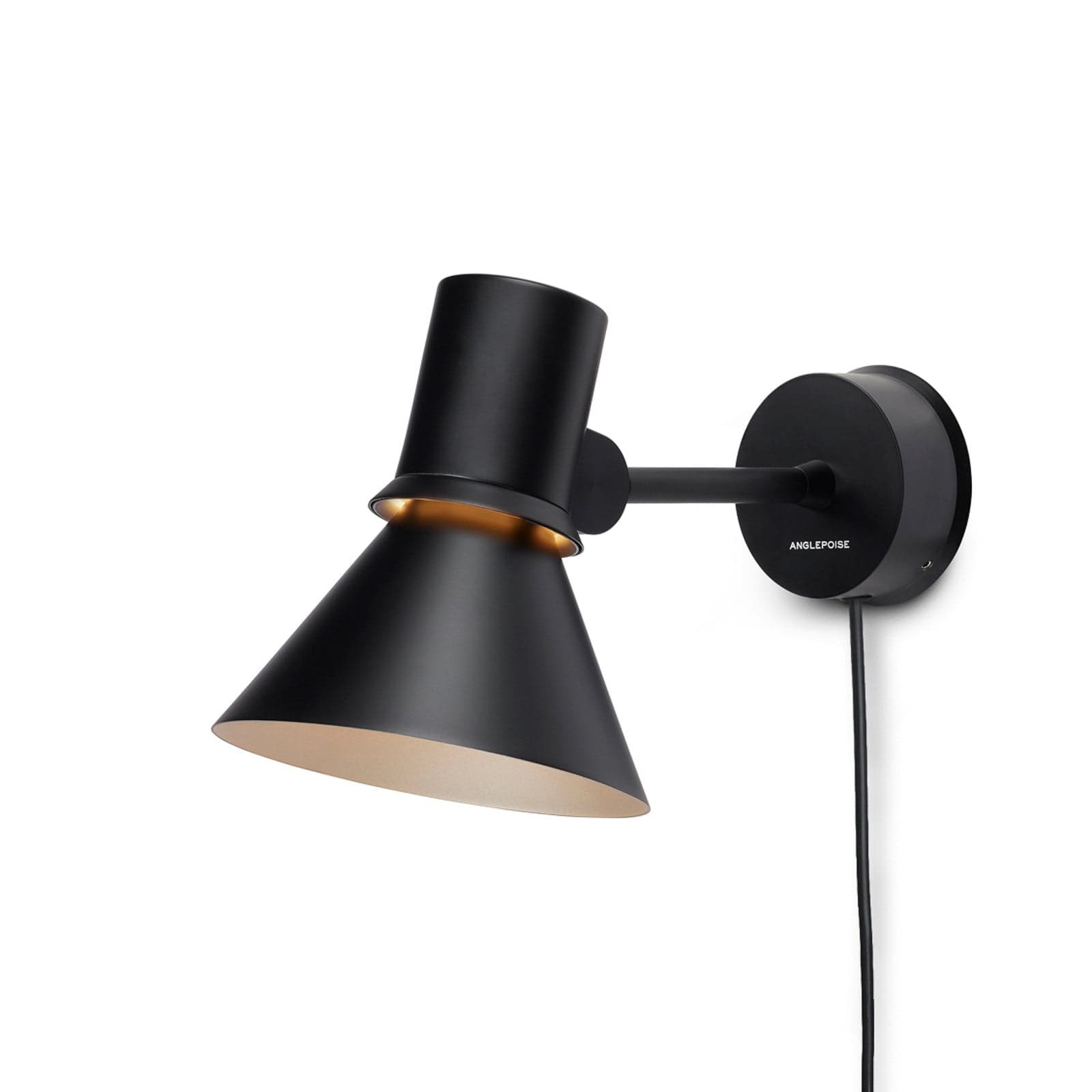 Type 80™ W1 Vegglampe Matt Black - Anglepoise Type 80 W1 - Stue - Design - Metall - Med en lyskilde