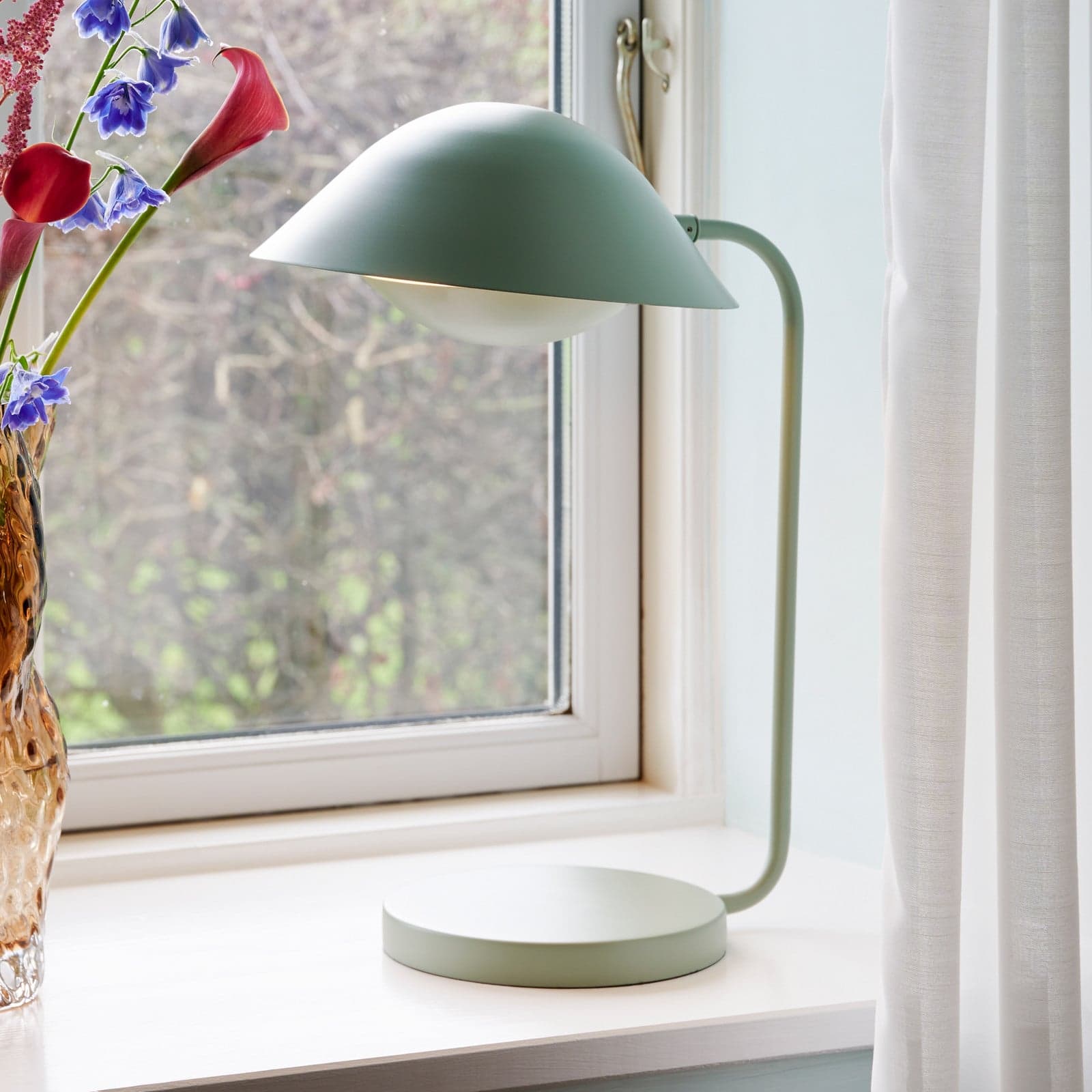 Freya Bordlampe Green - Nordlux - Stue - Metall - Med skjerm