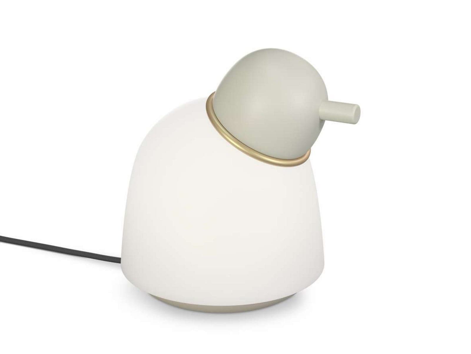 Bird Bordlampe H21,5 Sand/Brass/Opal - Belid - Soverom - Metall