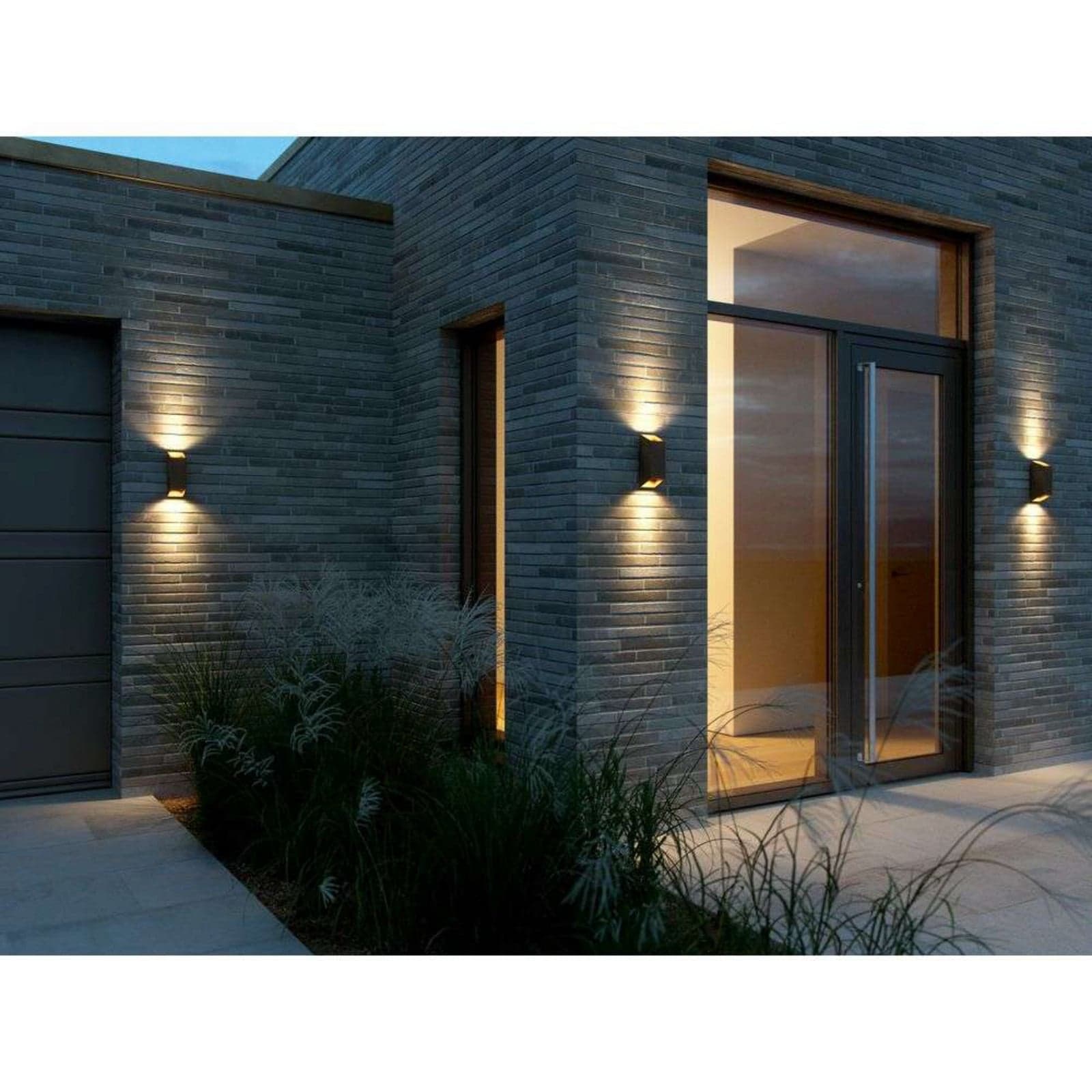 Nico Square 22 Utendørs Vegglampe Rusty - Nordlux - Terrasse - Aluminium