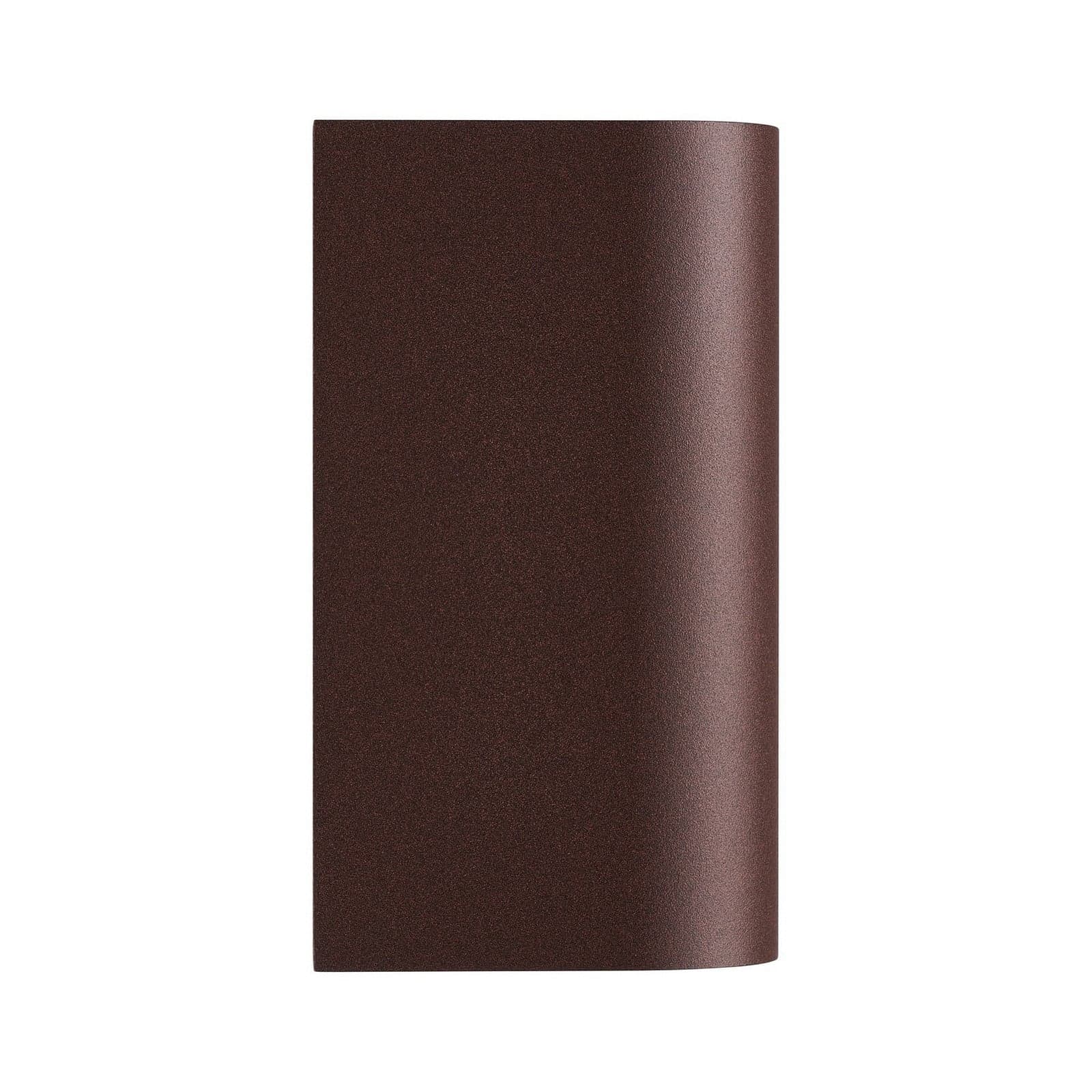 Dion Double utendørs vegglampe, IP44, rustfarget – Nordlux - Moderne - Aluminium - Med flere lyskilder