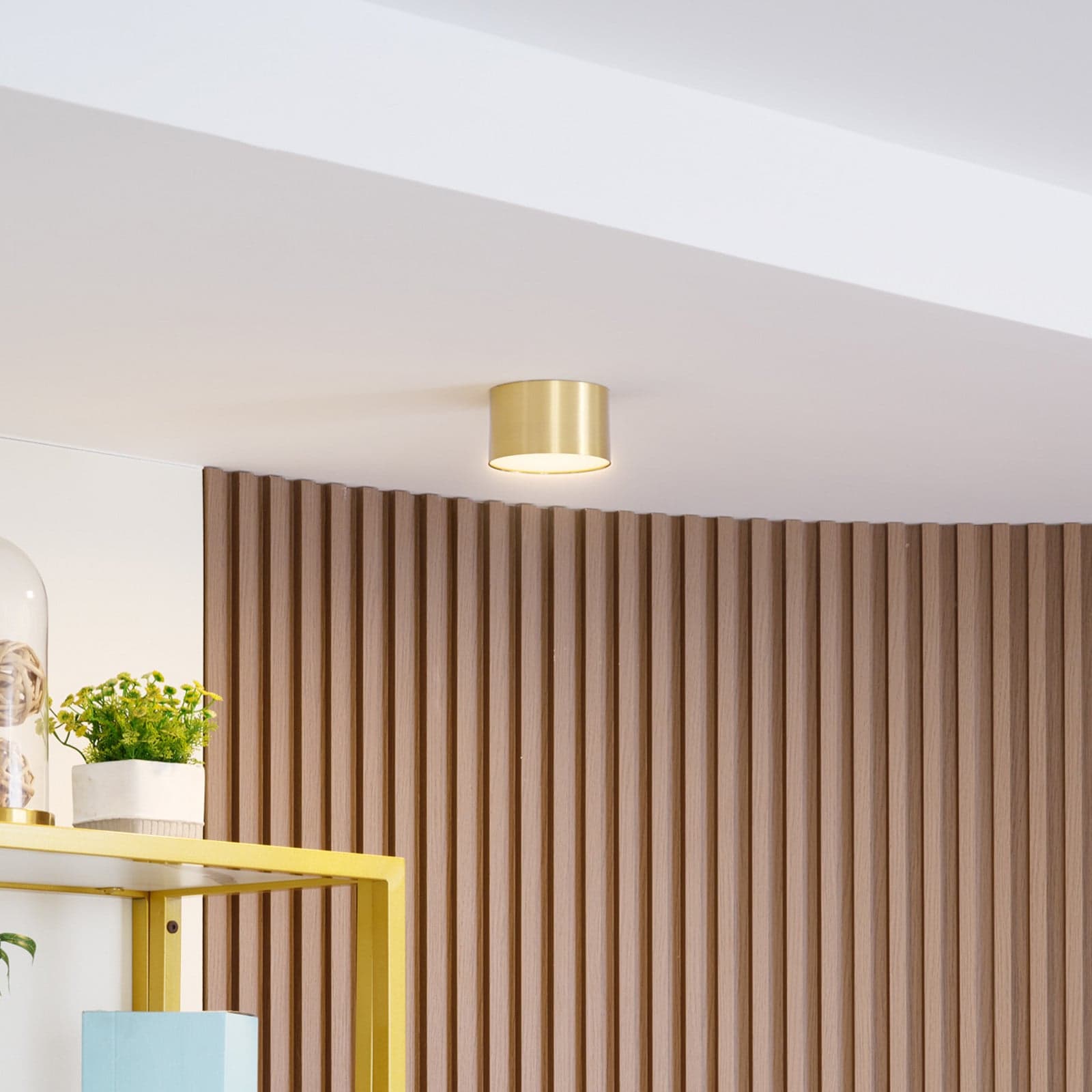 Nivoria LED Spott Ø11 Gold - Lindby - Stue - Moderne - Aluminium - Rund