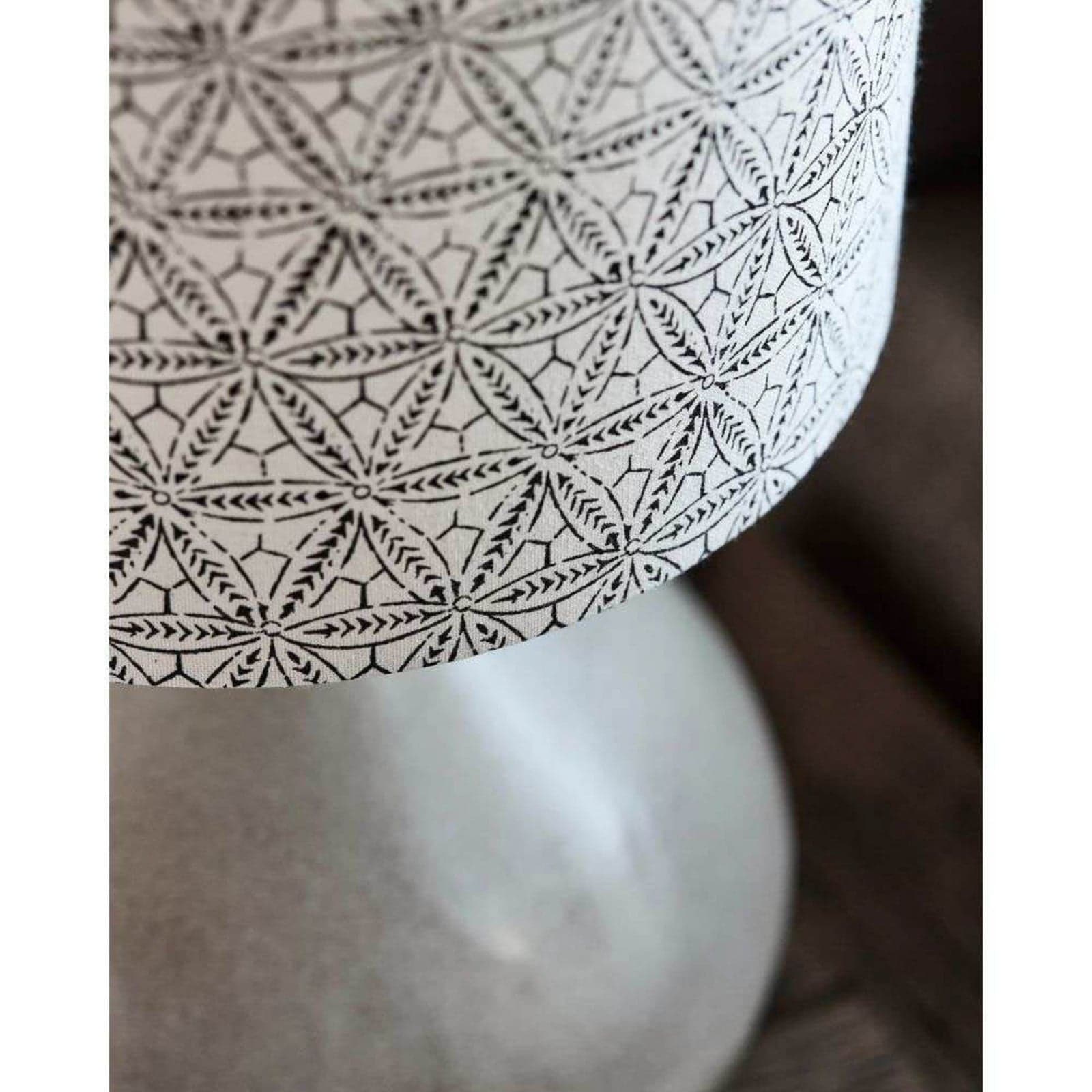 Florie Bordlampe Sand - House Doctor - Stue - Vintage - Stoff / Tekstil