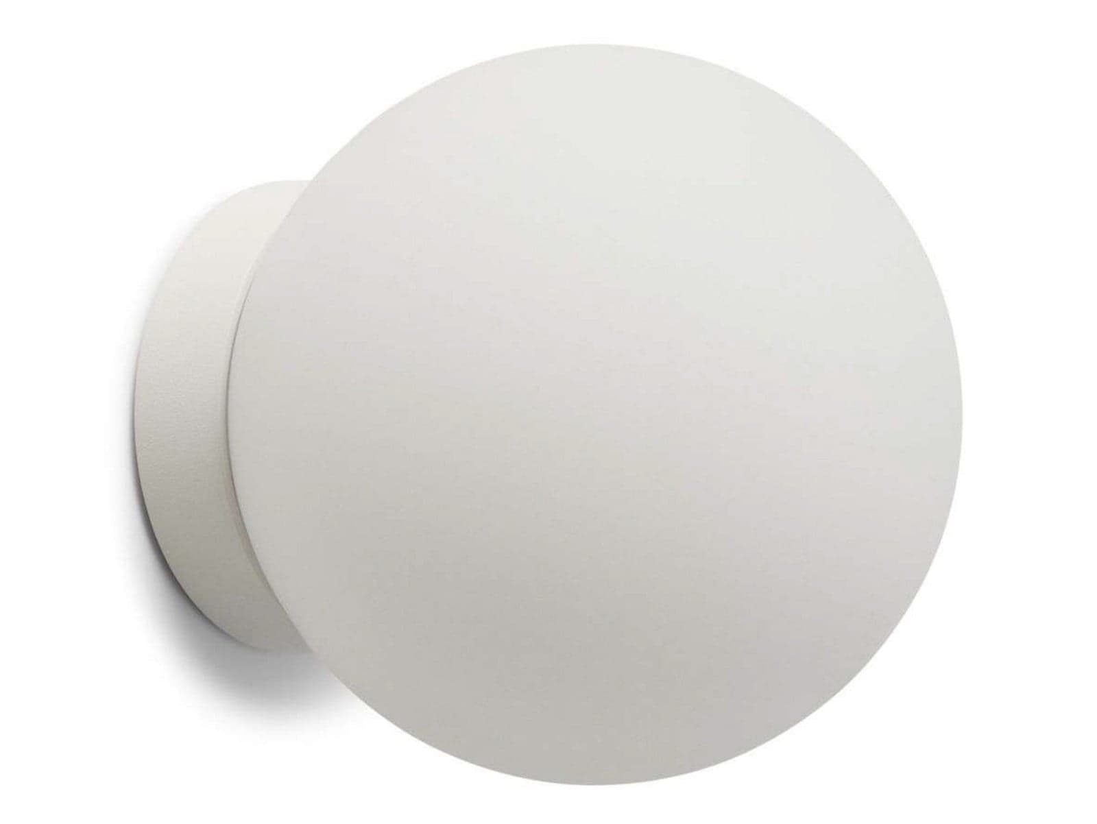Palla C135 LED-taklampe IP44 opal/hvit, 13,5 cm - Antidark - Bad - Glass