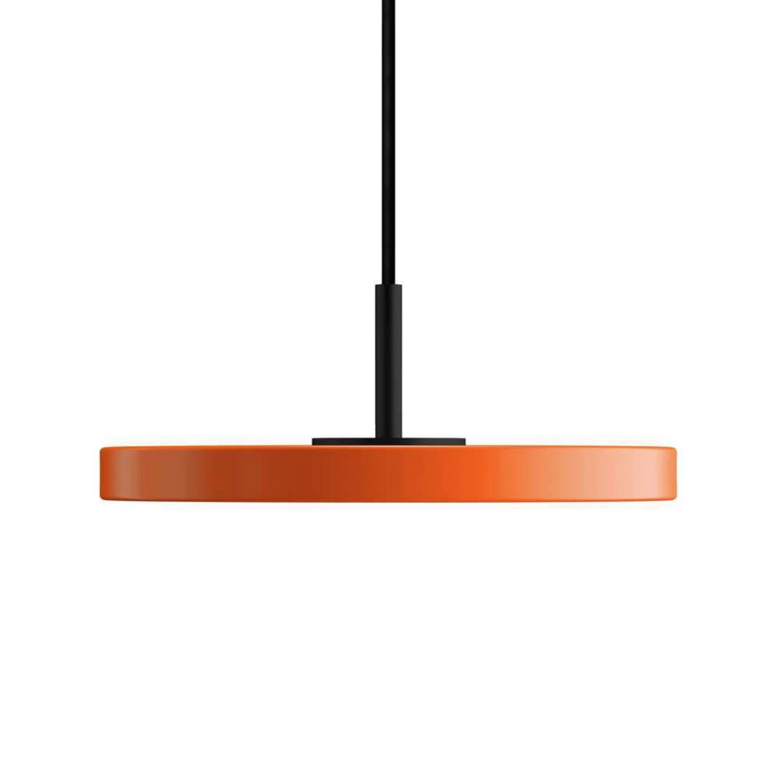 Asteria Pendel Micro Nuance Orange/Black Top - UMAGE - Spisestue - Metall