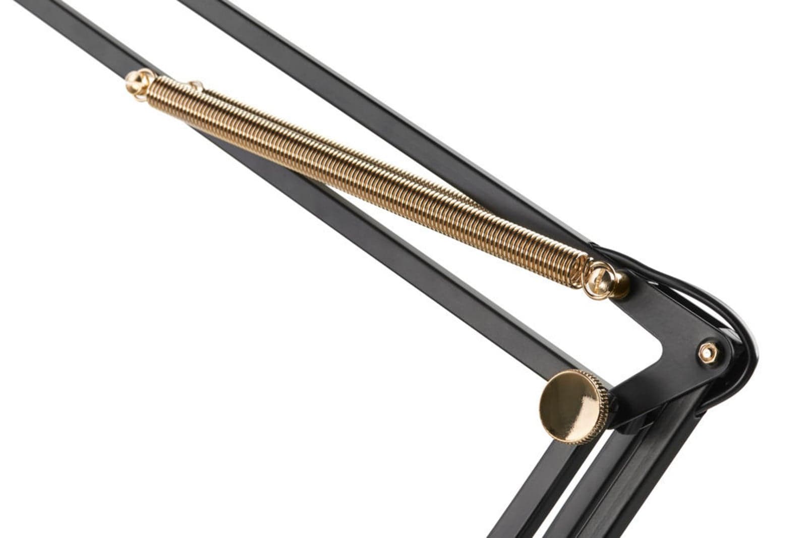 Archi T1 Junior Bordlampe Mat Black/Gold - NORDIC LIVING - Arbeidsrom / kontor - Aluminium