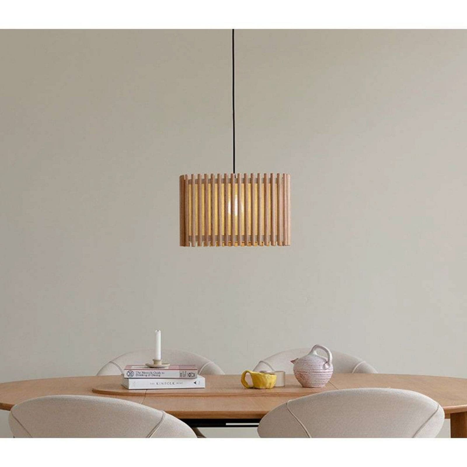 Komorebi Skjerm Medium Circle Dark Oak - UMAGE - Tre