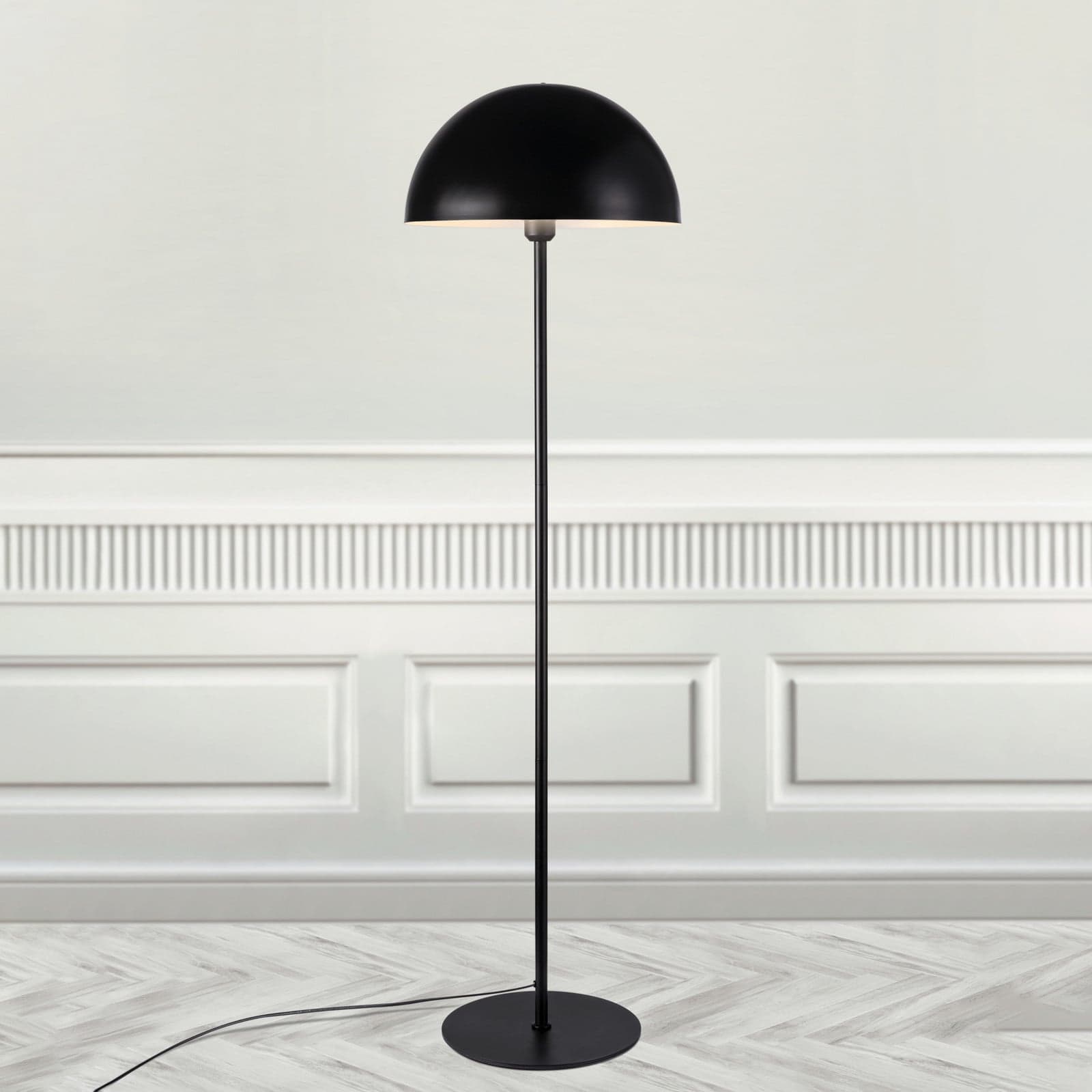 Ellen 40 Gulvlampe Black - Nordlux - Stue - Skandinavisk - Metall - Med skjerm