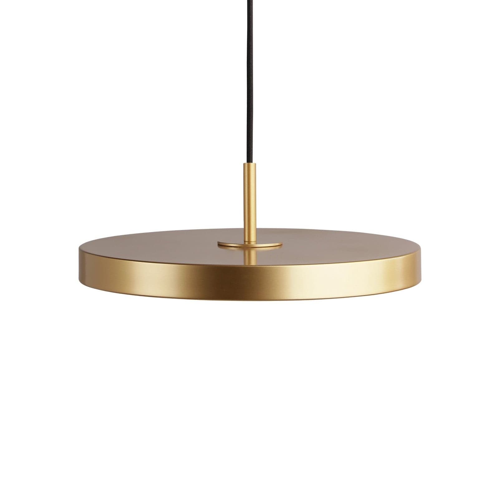 Asteria Mini LED-hengelampe messingfarget, Ø 31 cm - UMAGE - Stue - Design - Metall - Med en lyskilde