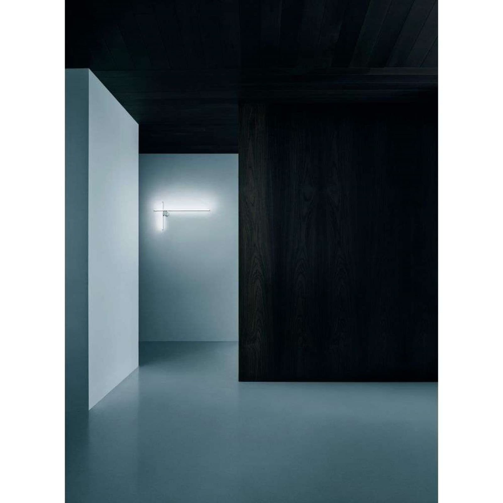 Coordinates W2 Vegglampe Moon Grey - Flos - Stue - Aluminium
